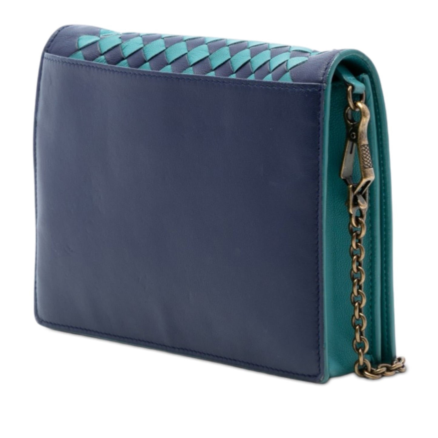 Bottega Veneta Nappa Intrecciato Wallet on Chain