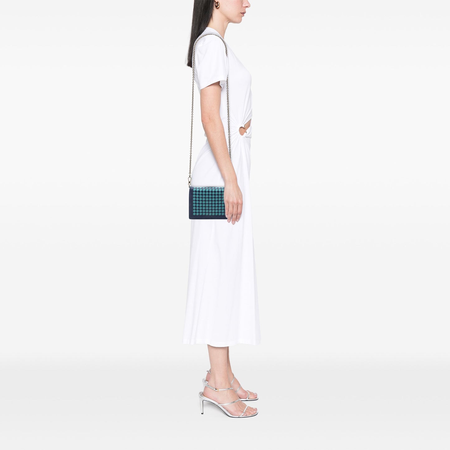 Bottega Veneta Nappa Intrecciato Wallet on Chain