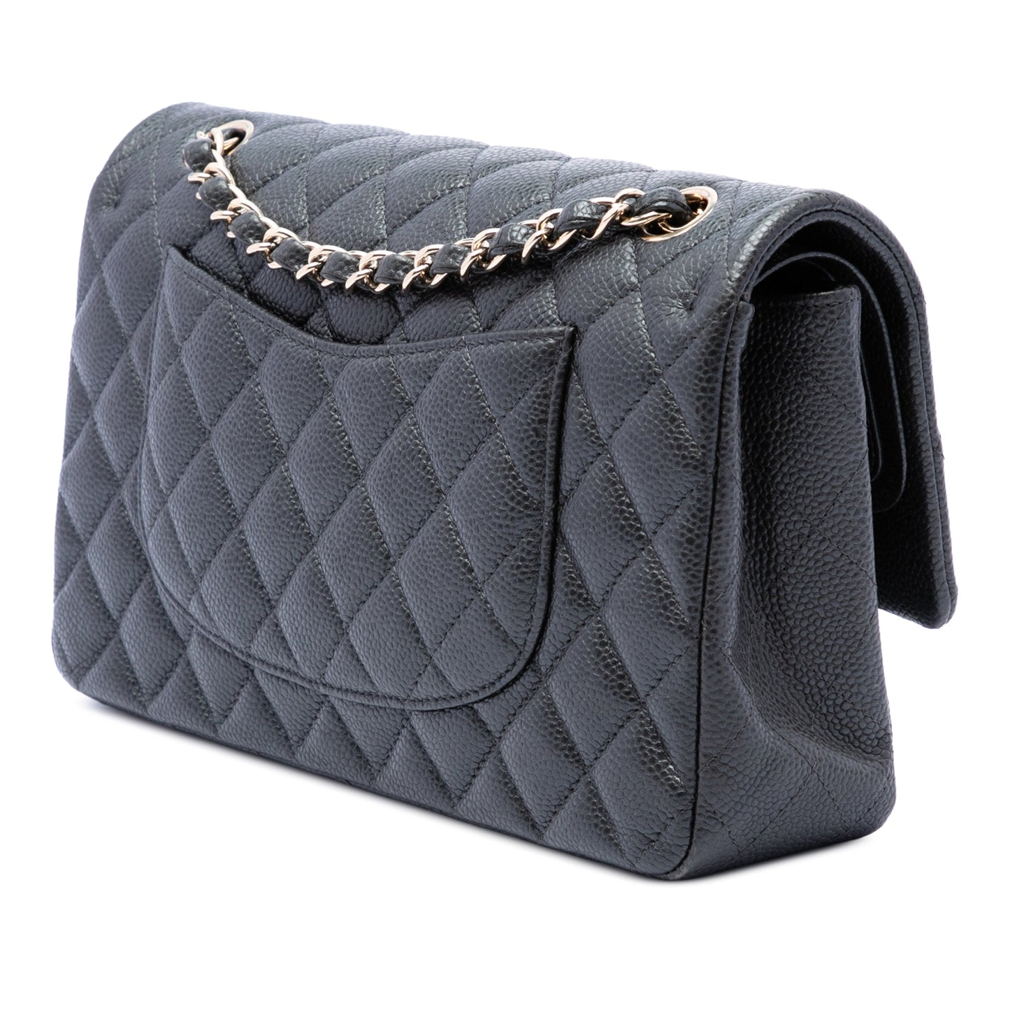 Chanel Medium Classic Caviar Double Flap