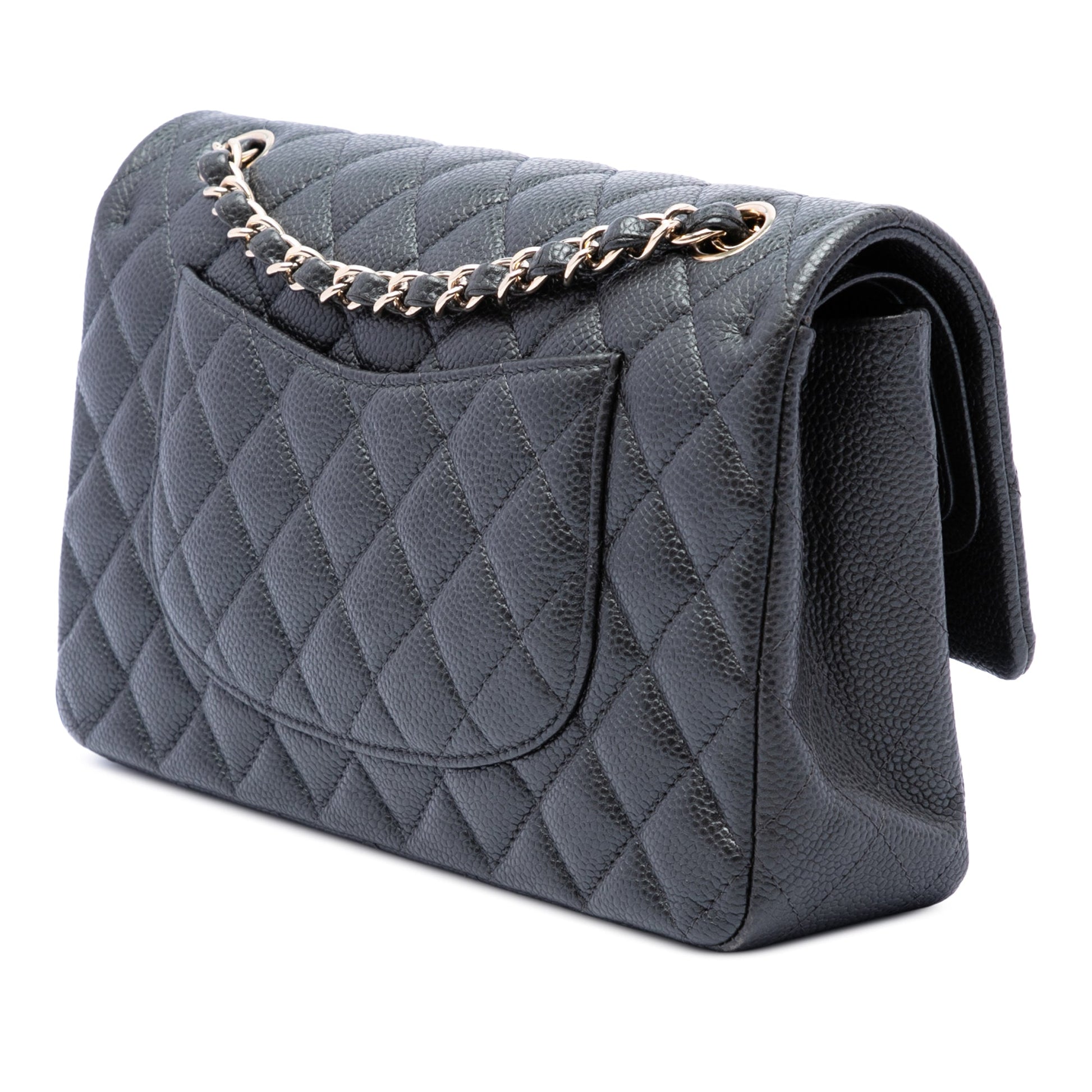 Chanel Medium Classic Caviar Double Flap