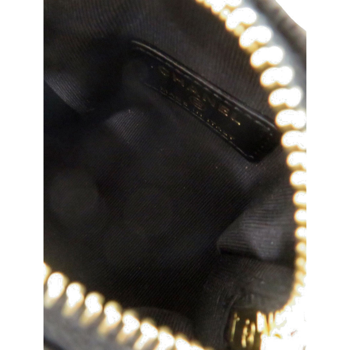 Chanel Mini Quilted Caviar Paris Hangzhou Tassel Camera Case — Black