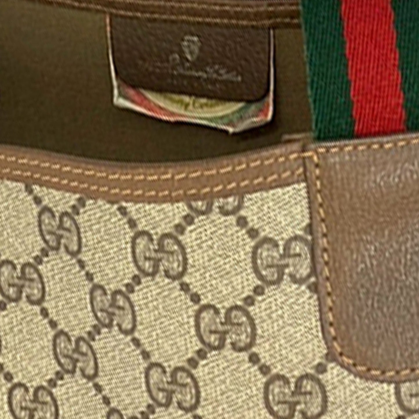 Gucci GG Supreme Web Tote