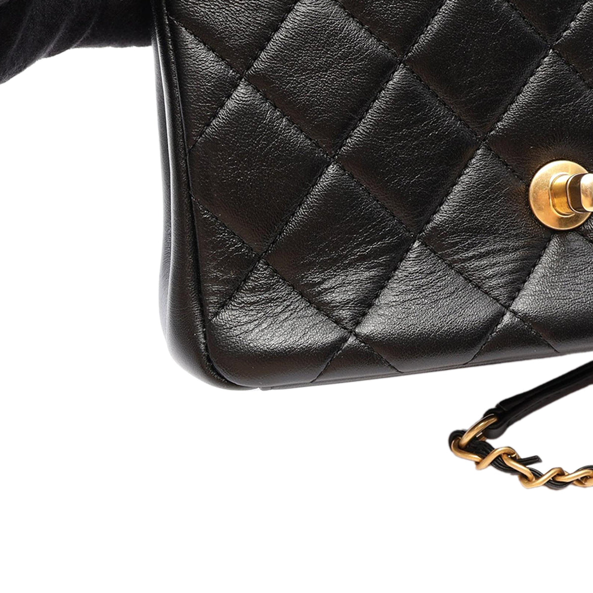 Chanel Quilted Lambskin Paris Monaco Flap — Black