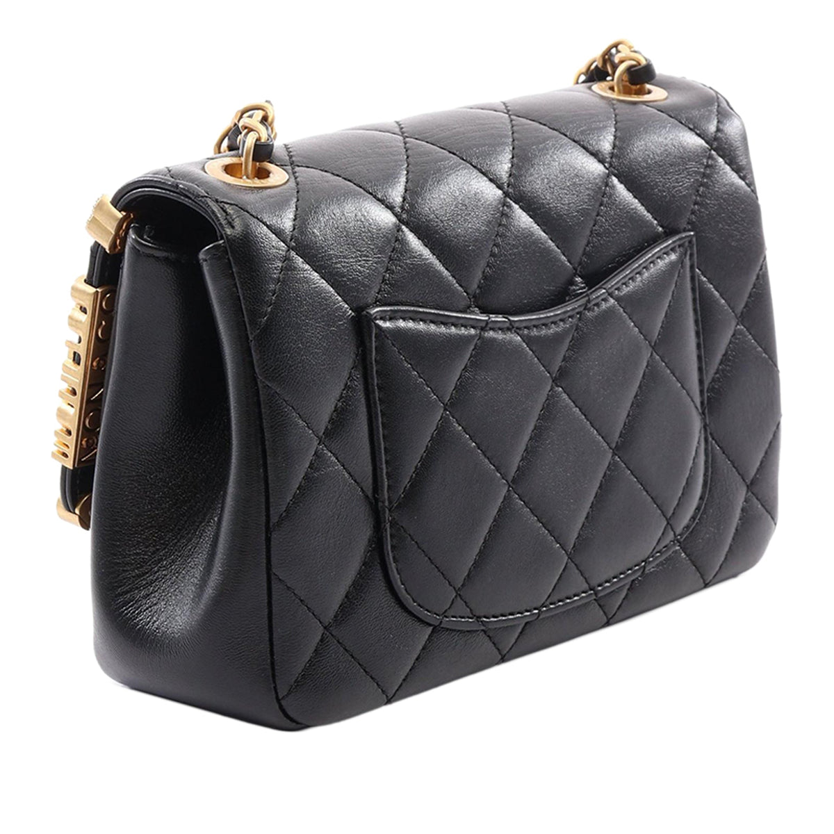 Chanel Quilted Lambskin Paris Monaco Flap — Black