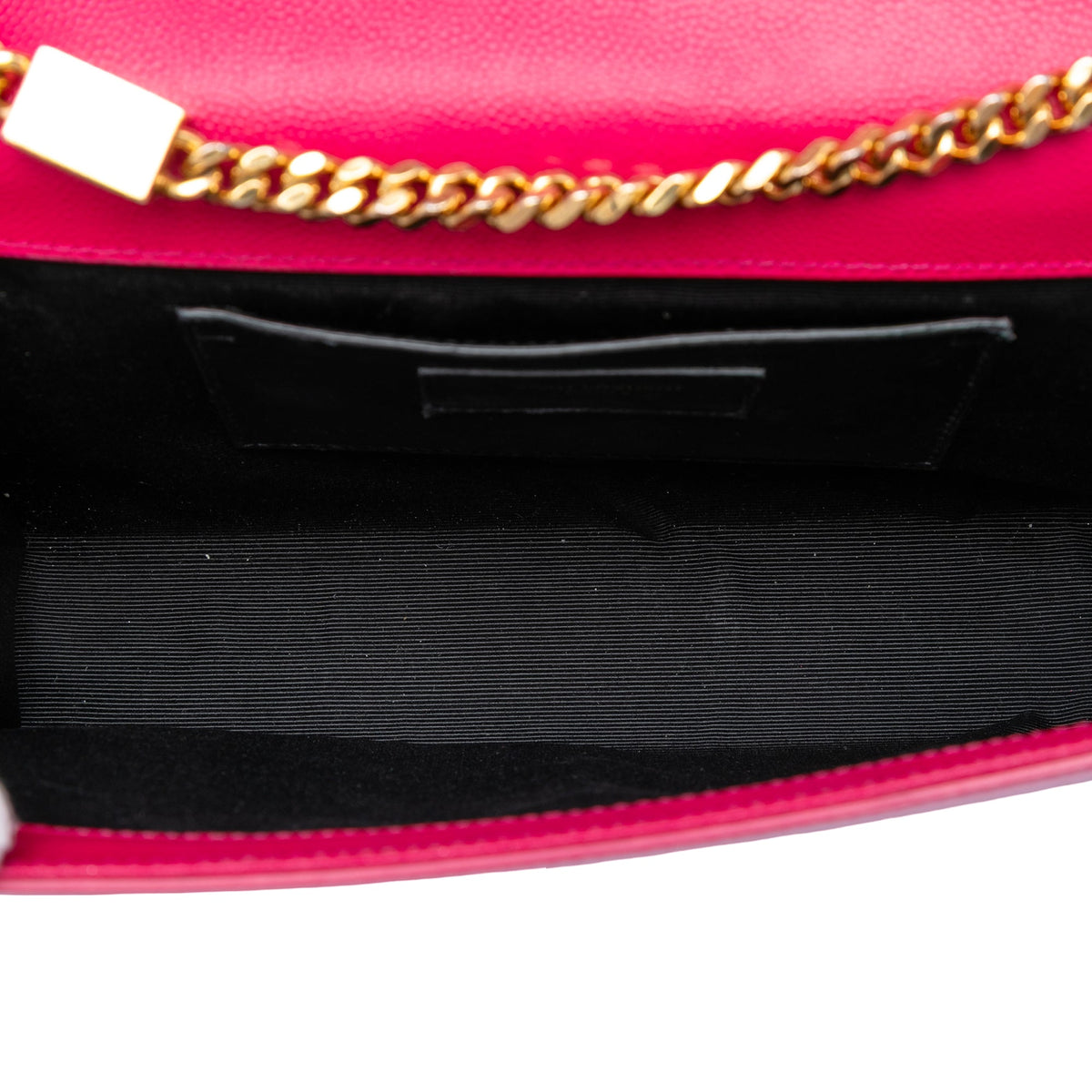 Saint Laurent Medium Grain De Poudre Monogram Kate Crossbody