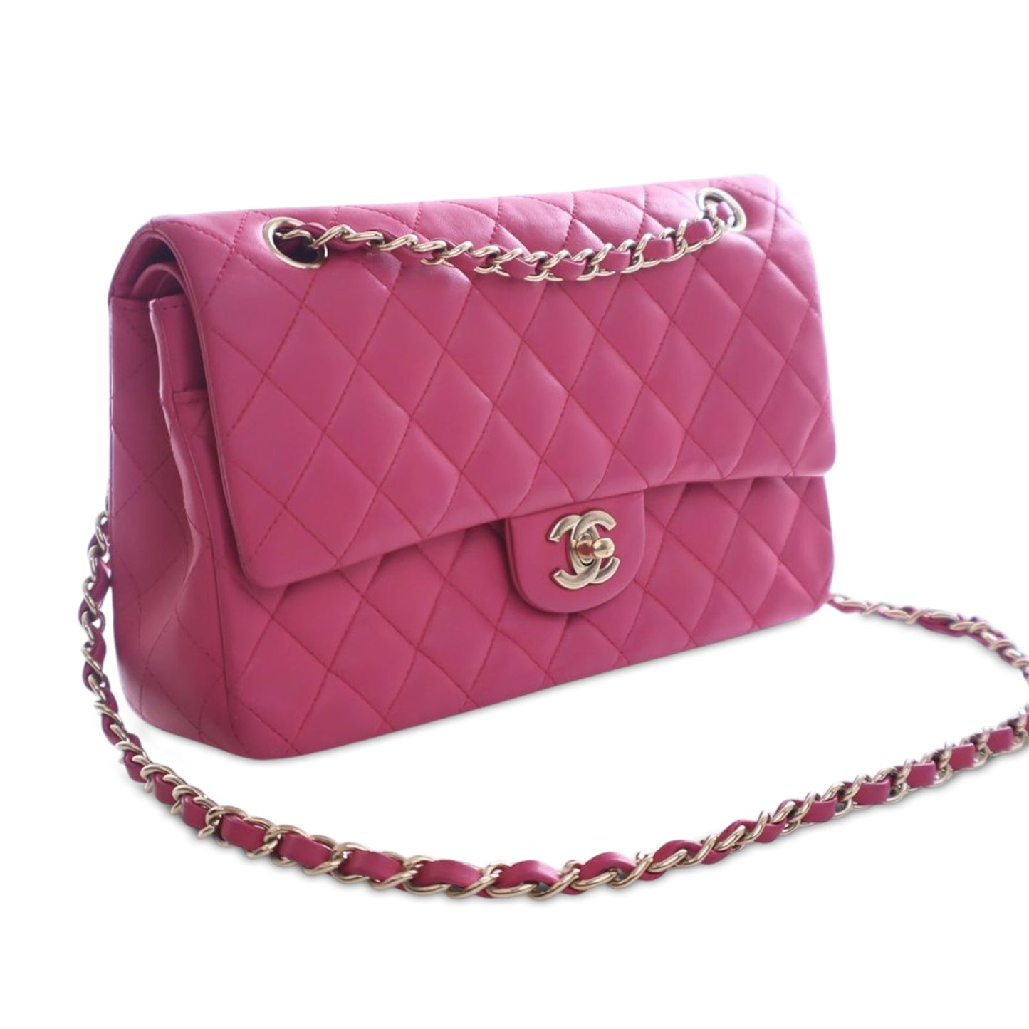 Chanel Medium Classic Lambskin Double Flap