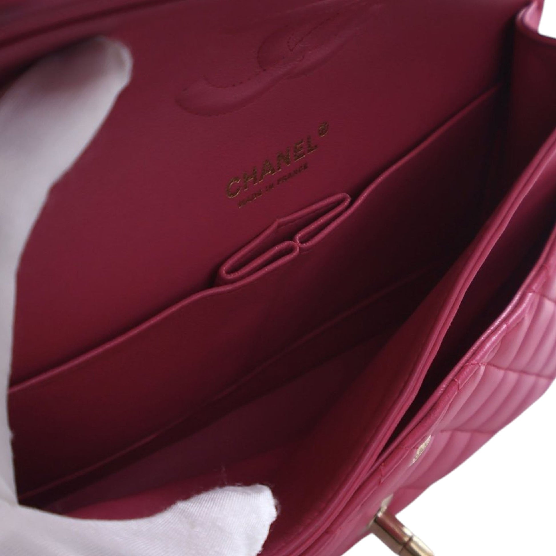 Chanel Medium Classic Lambskin Double Flap