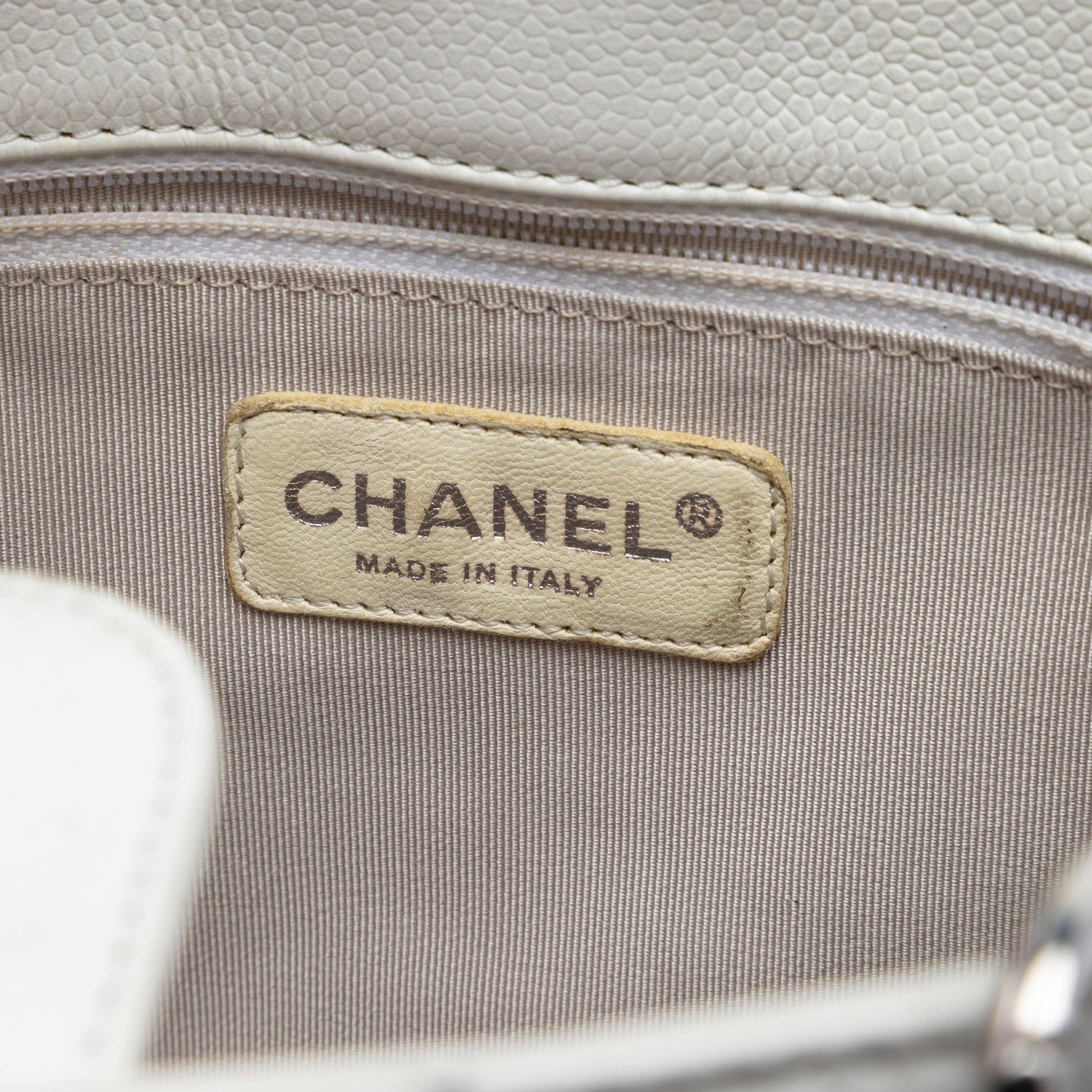 Chanel Caviar Petite Shopping Tote
