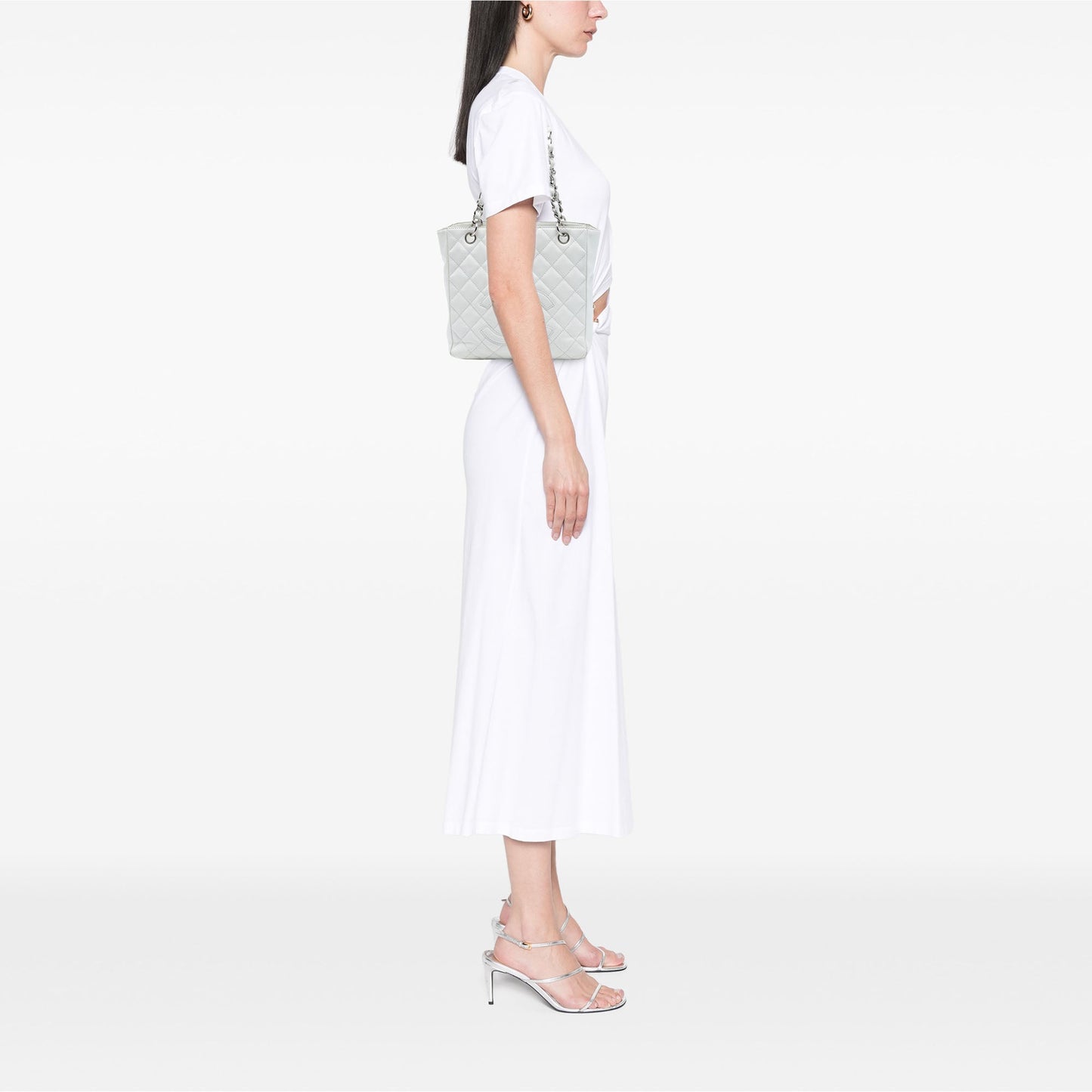 Chanel Caviar Petite Shopping Tote
