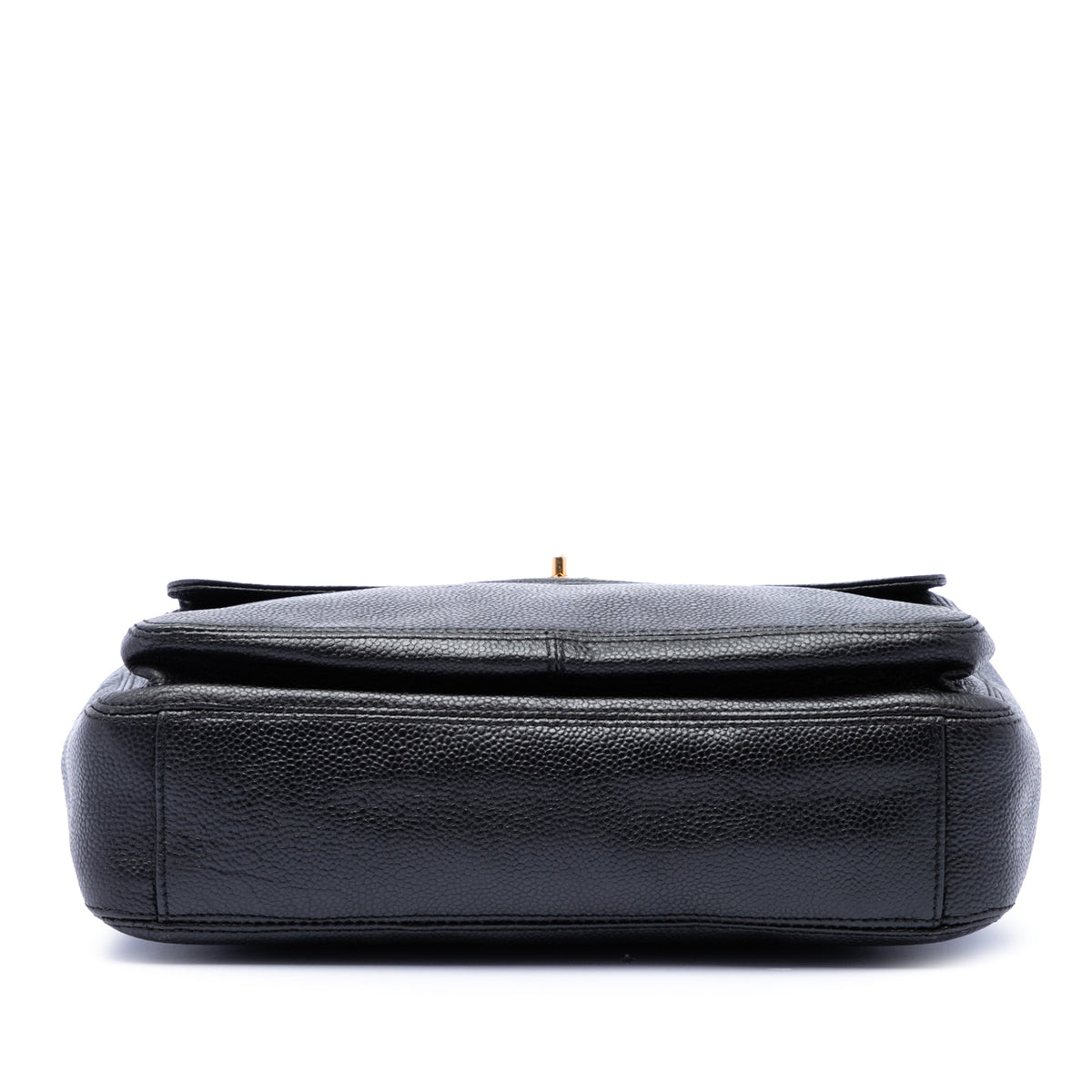 Chanel CC Caviar Front Pocket Shoulder Bag