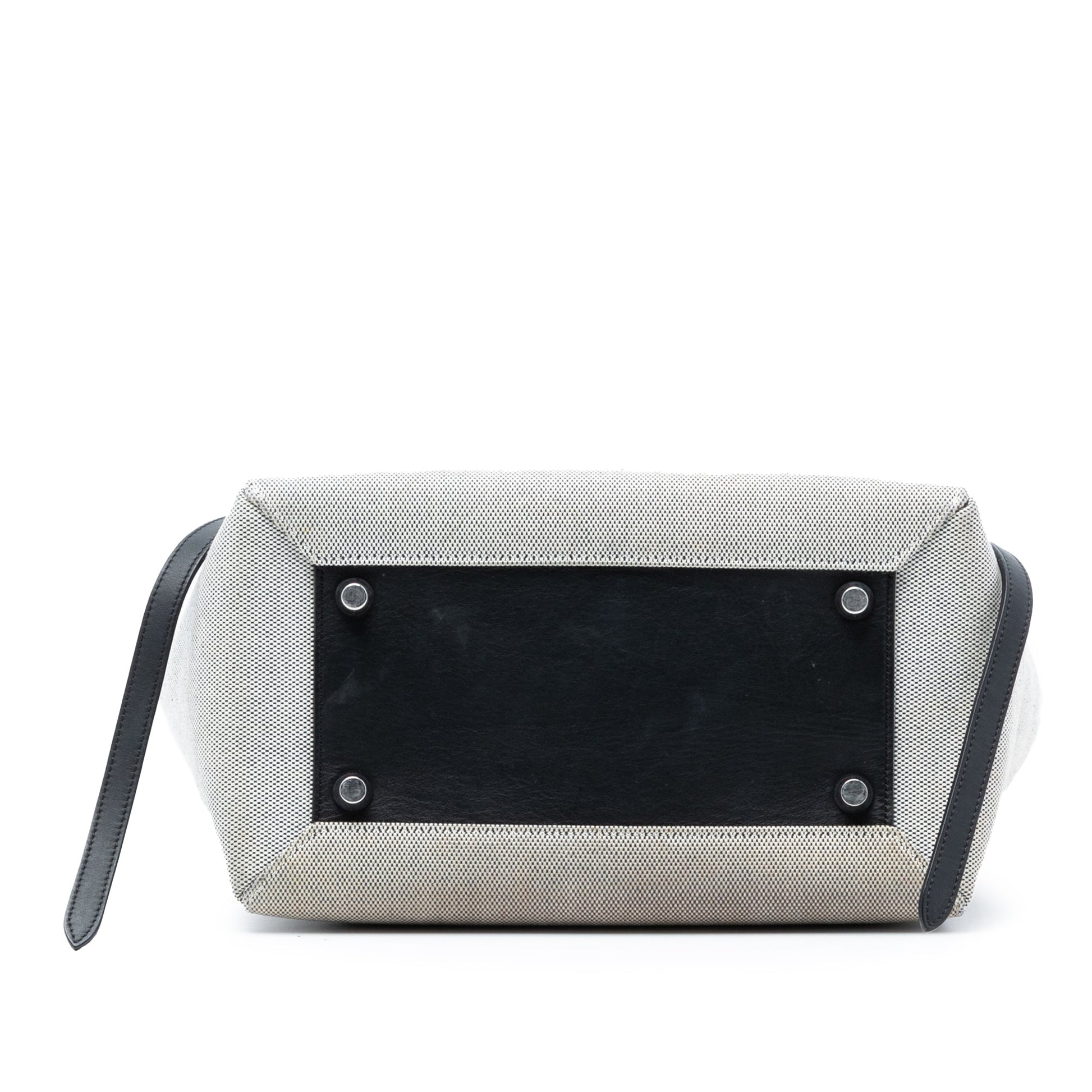 Mini Canvas and Leather Belt Bag