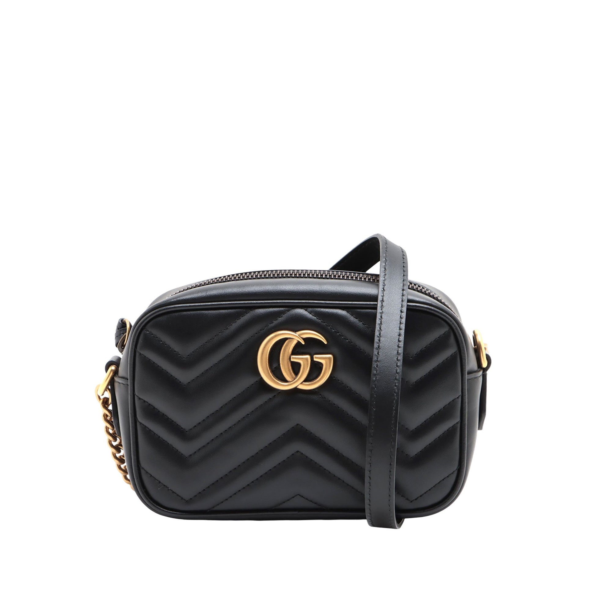 Gucci Mini GG Marmont Matelasse Leather Crossbody