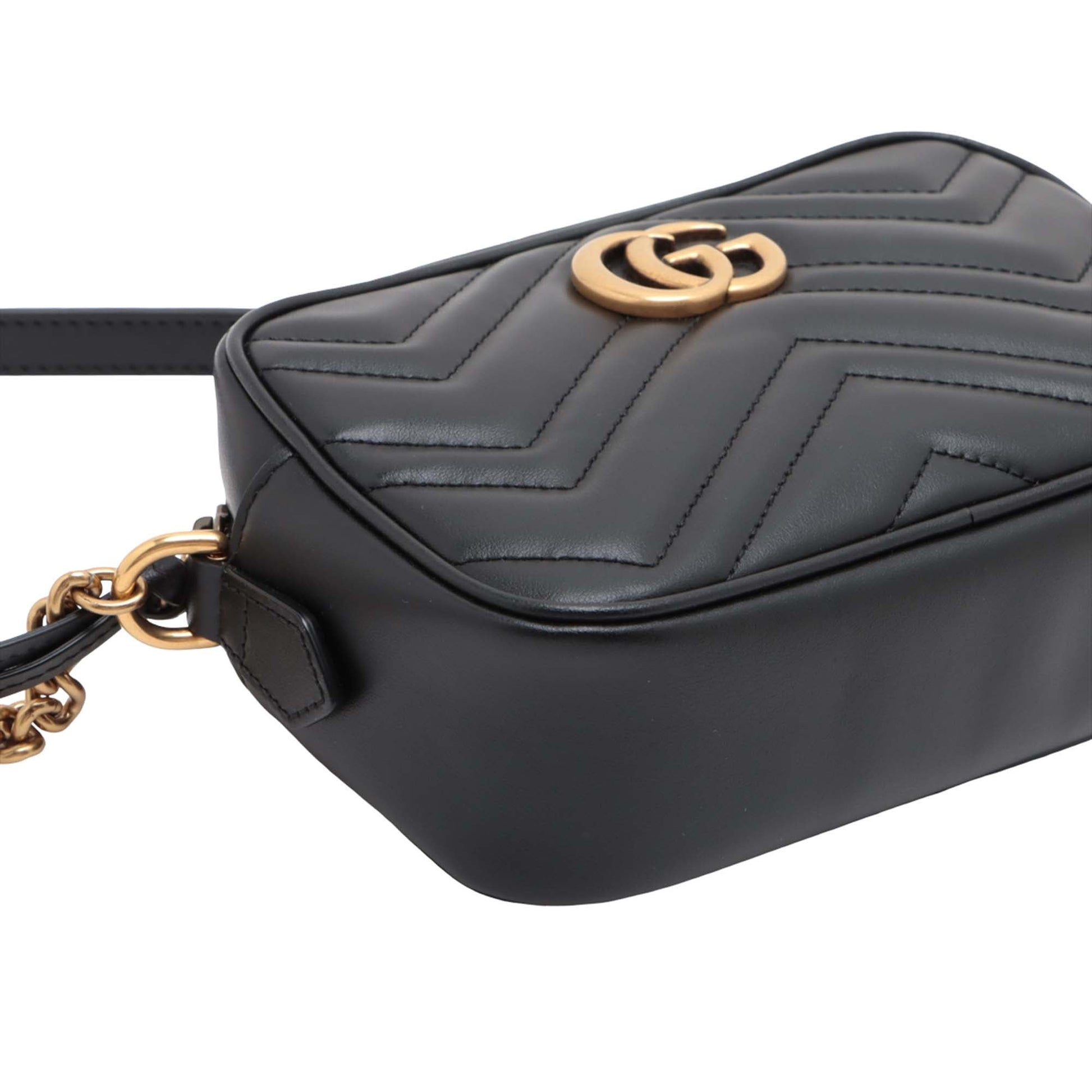 Gucci Mini GG Marmont Matelasse Leather Crossbody