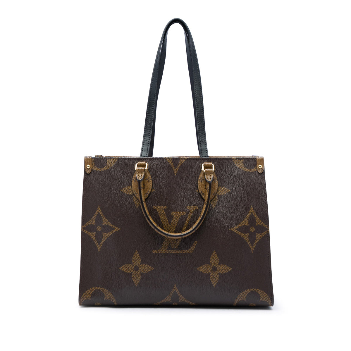 Louis Vuitton Monogram Reverse Giant OnTheGo MM — Brown