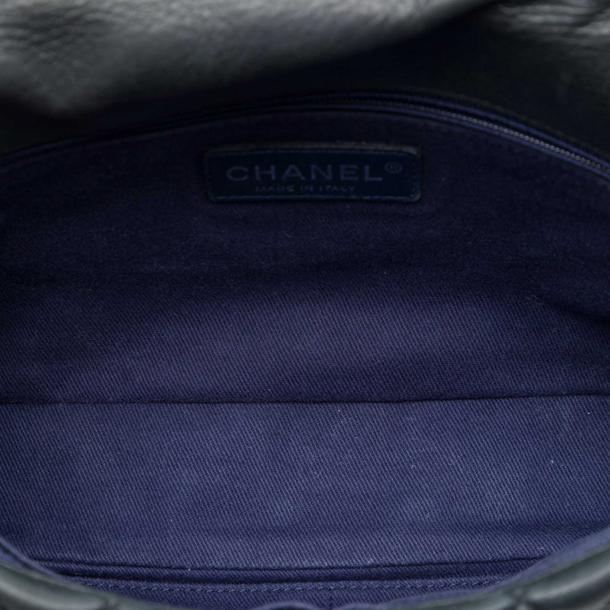 Chanel Large Quilted Iridescent Calfskin New Bubble Flap