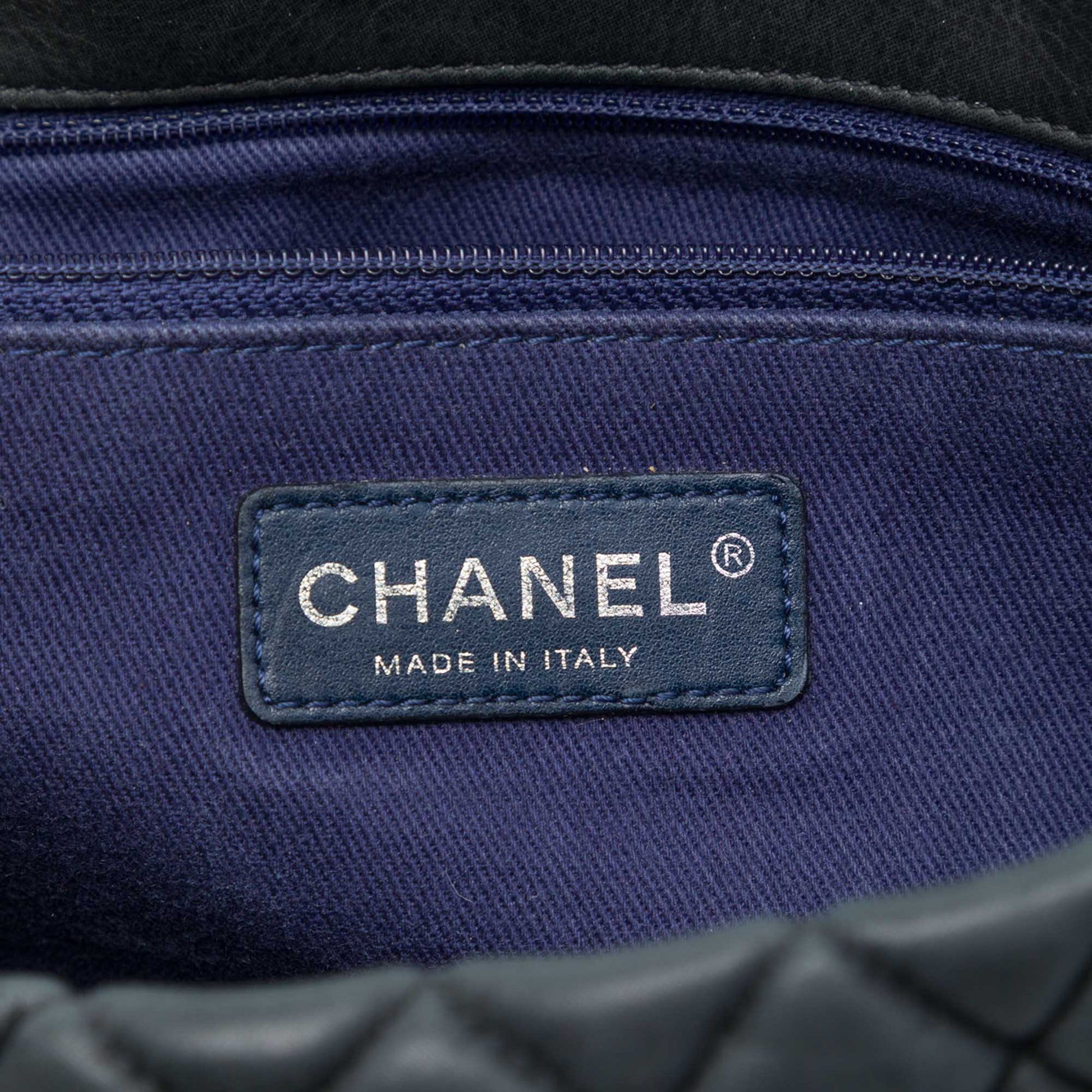 Chanel Large Quilted Iridescent Calfskin New Bubble Flap