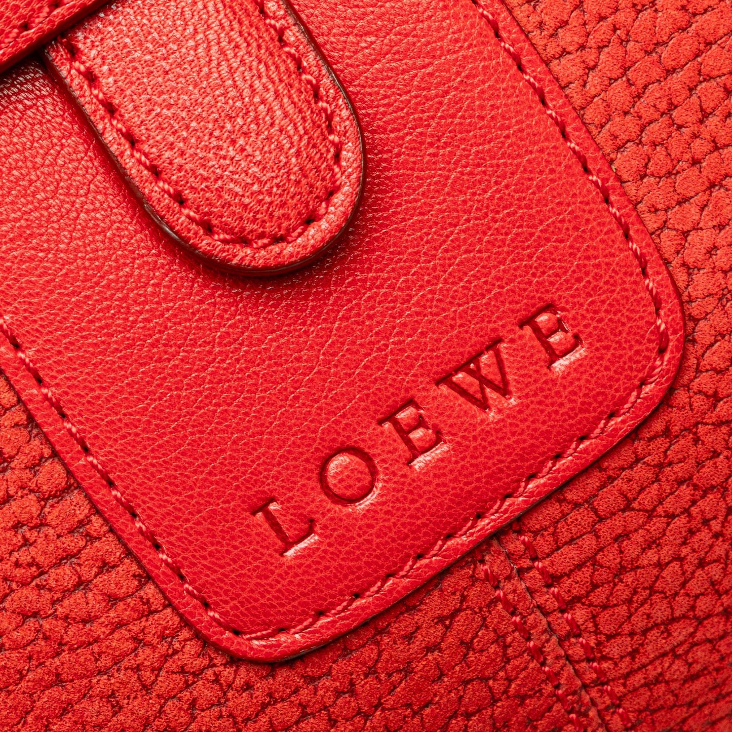 LOEWE Nubuck Senda Handbag