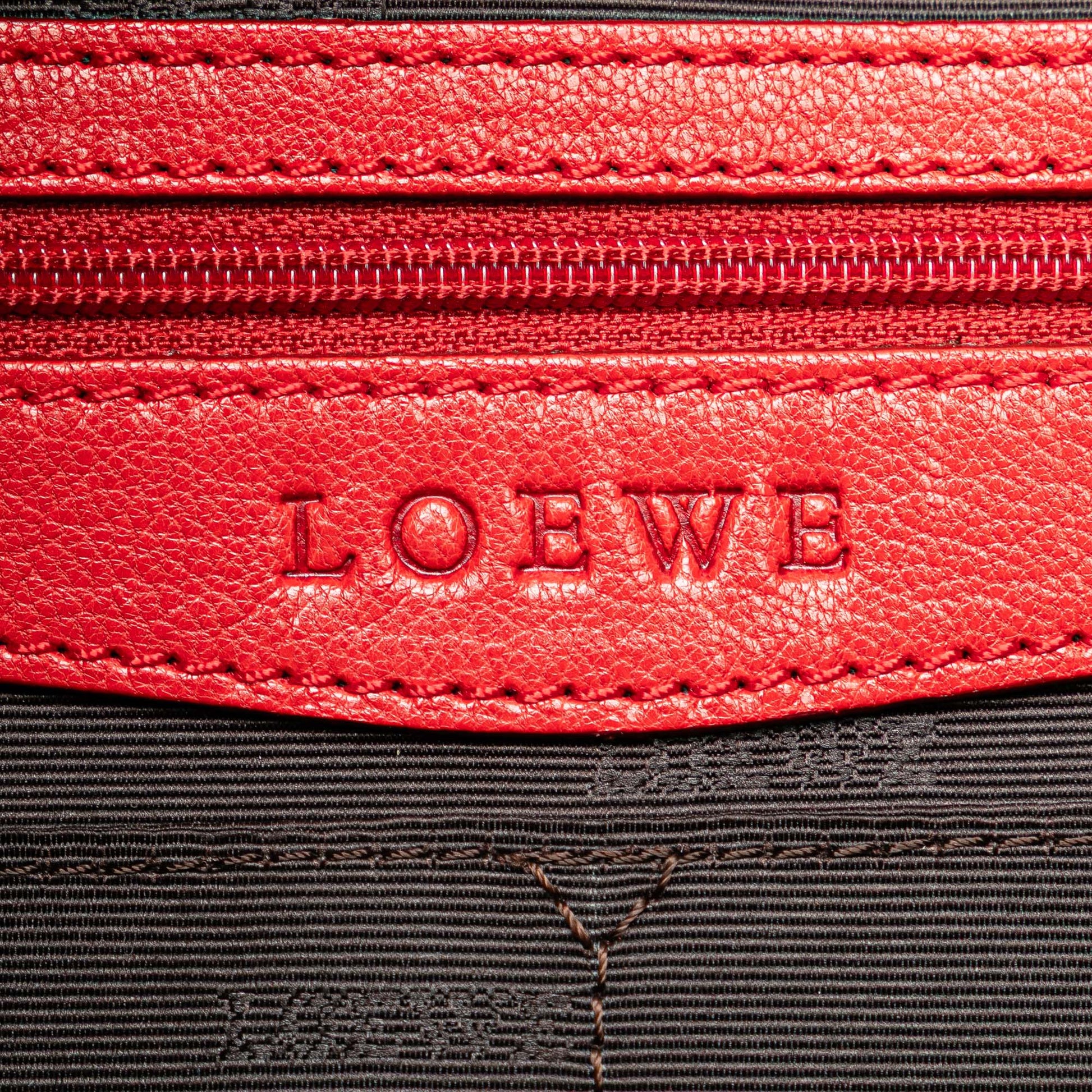 LOEWE Nubuck Senda Handbag