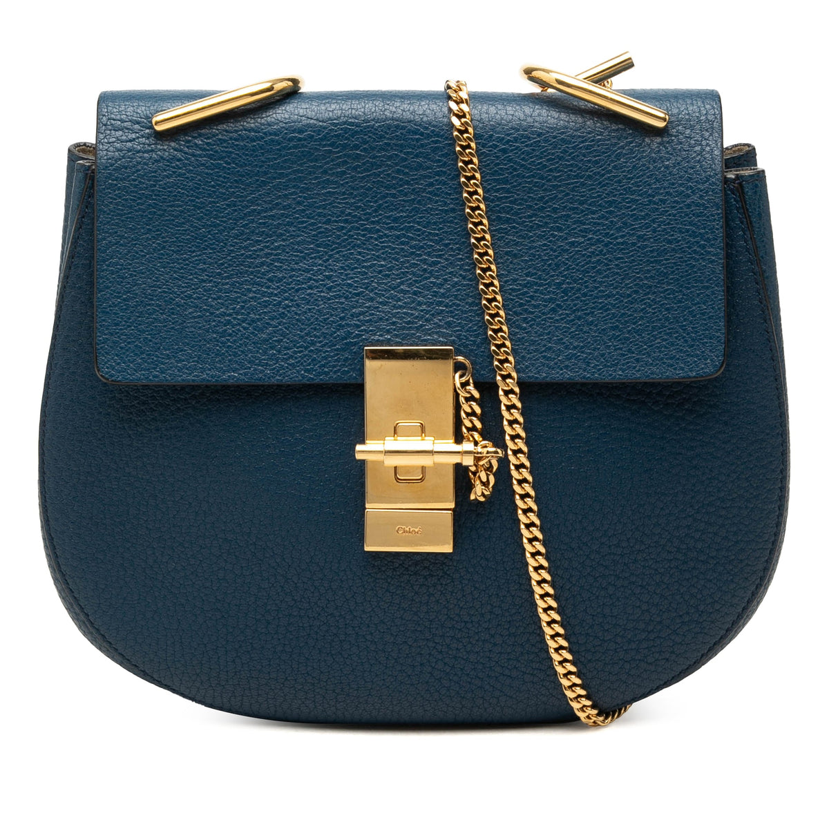 Chloé Small Leather Drew Crossbody