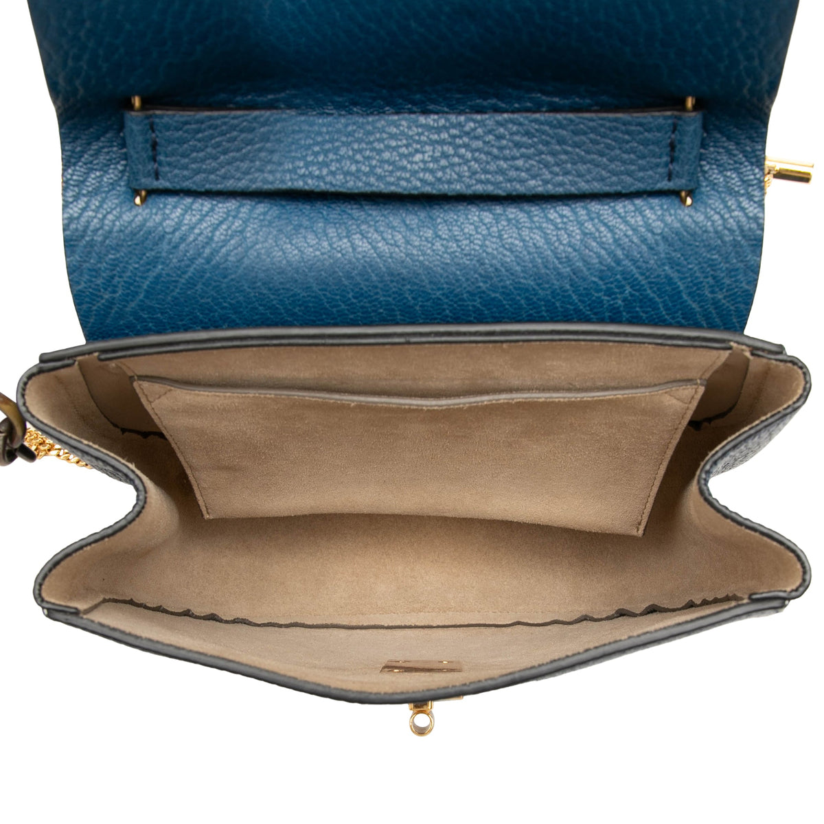 Chloé Small Leather Drew Crossbody