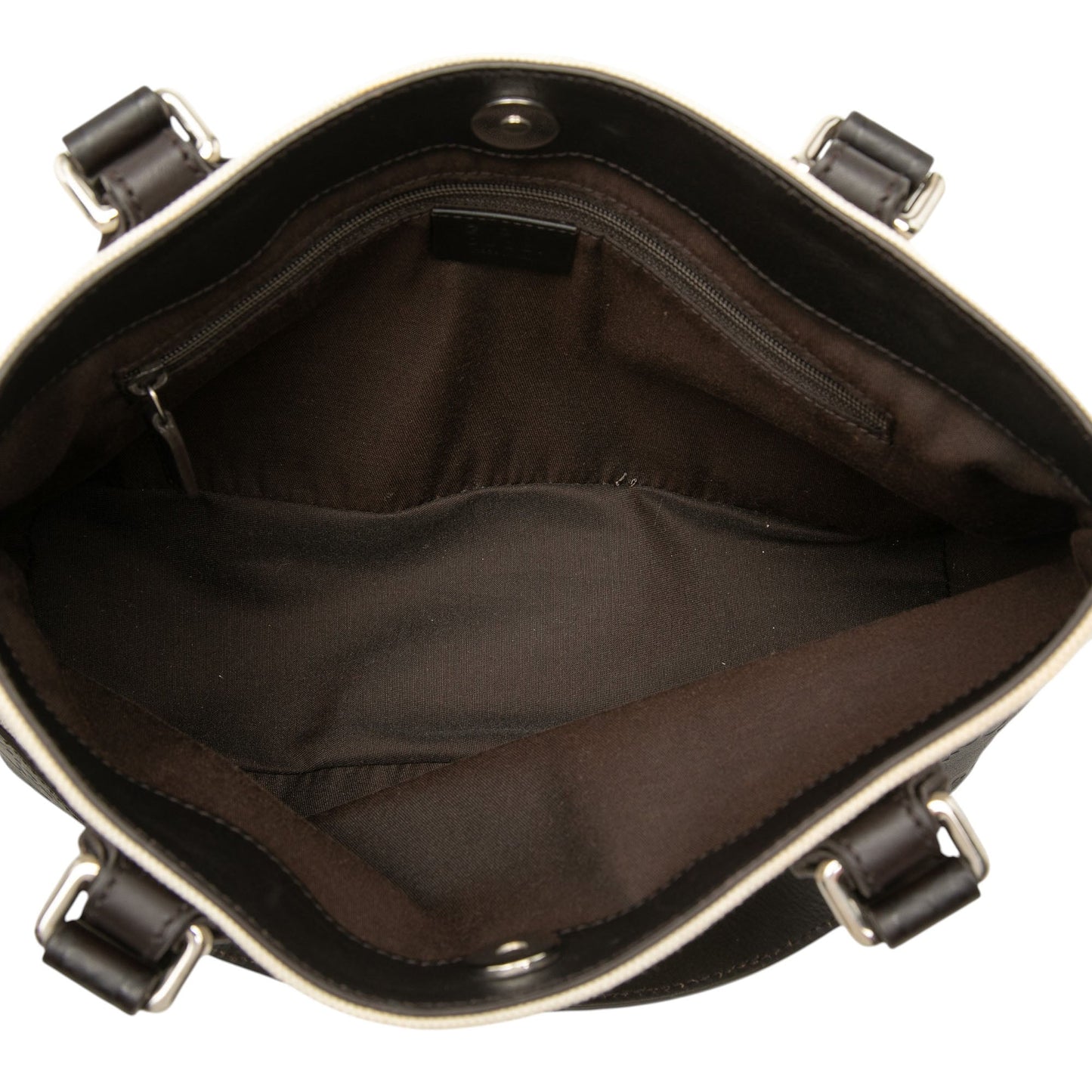 Gucci Guccissima Trimmed Canvas Handbag