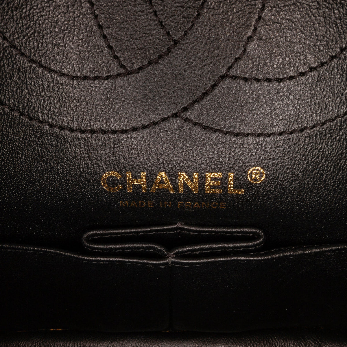 Chanel Medium Croc Embossed Lambskin 2.55 Reissue Double Flap Bag