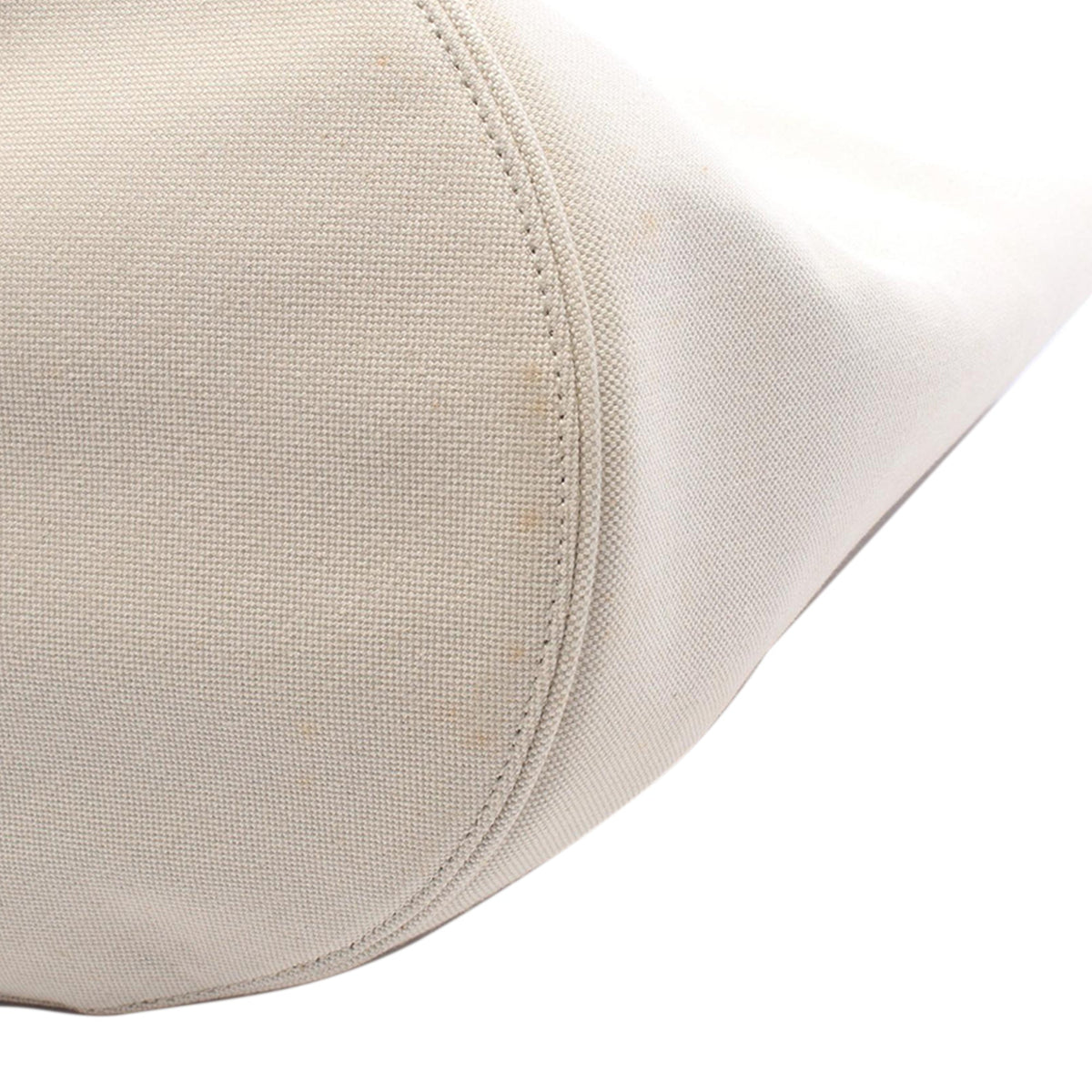 Balenciaga Wave Tote Canvas Satchel — White