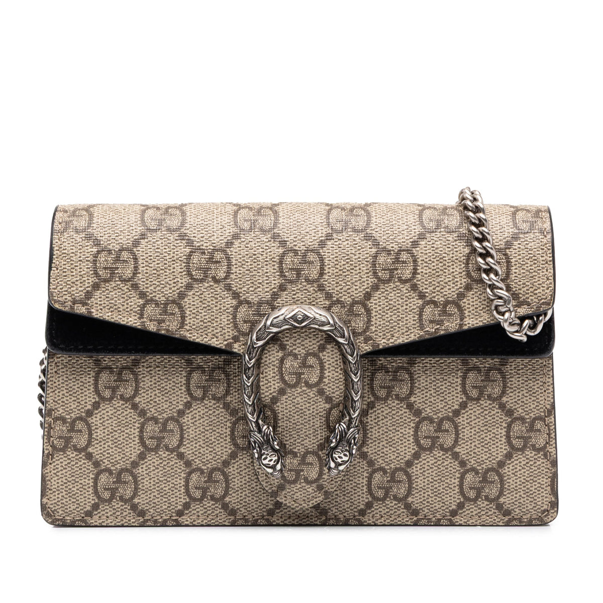 Gucci Mini GG Supreme Dionysus Crossbody — Beige