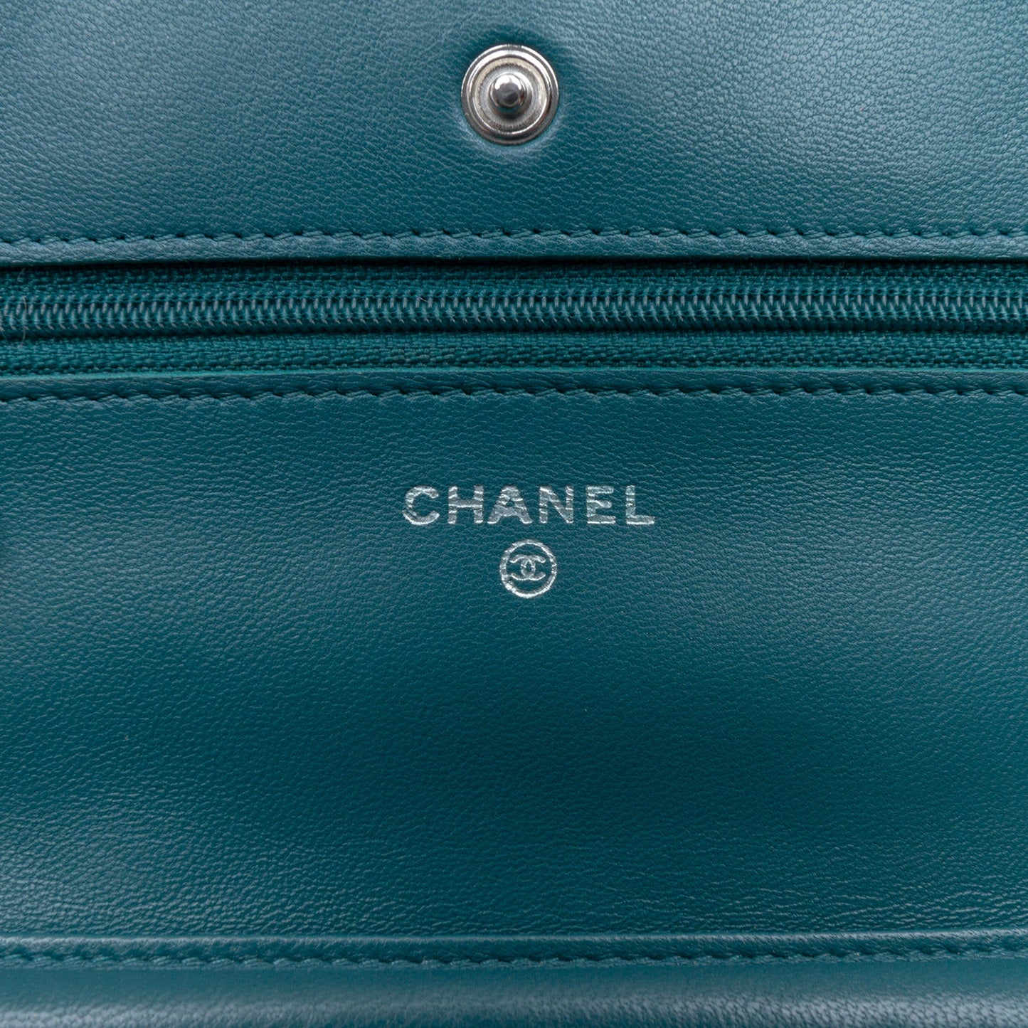 Chanel CC Quilted Lambskin Wallet On Chain