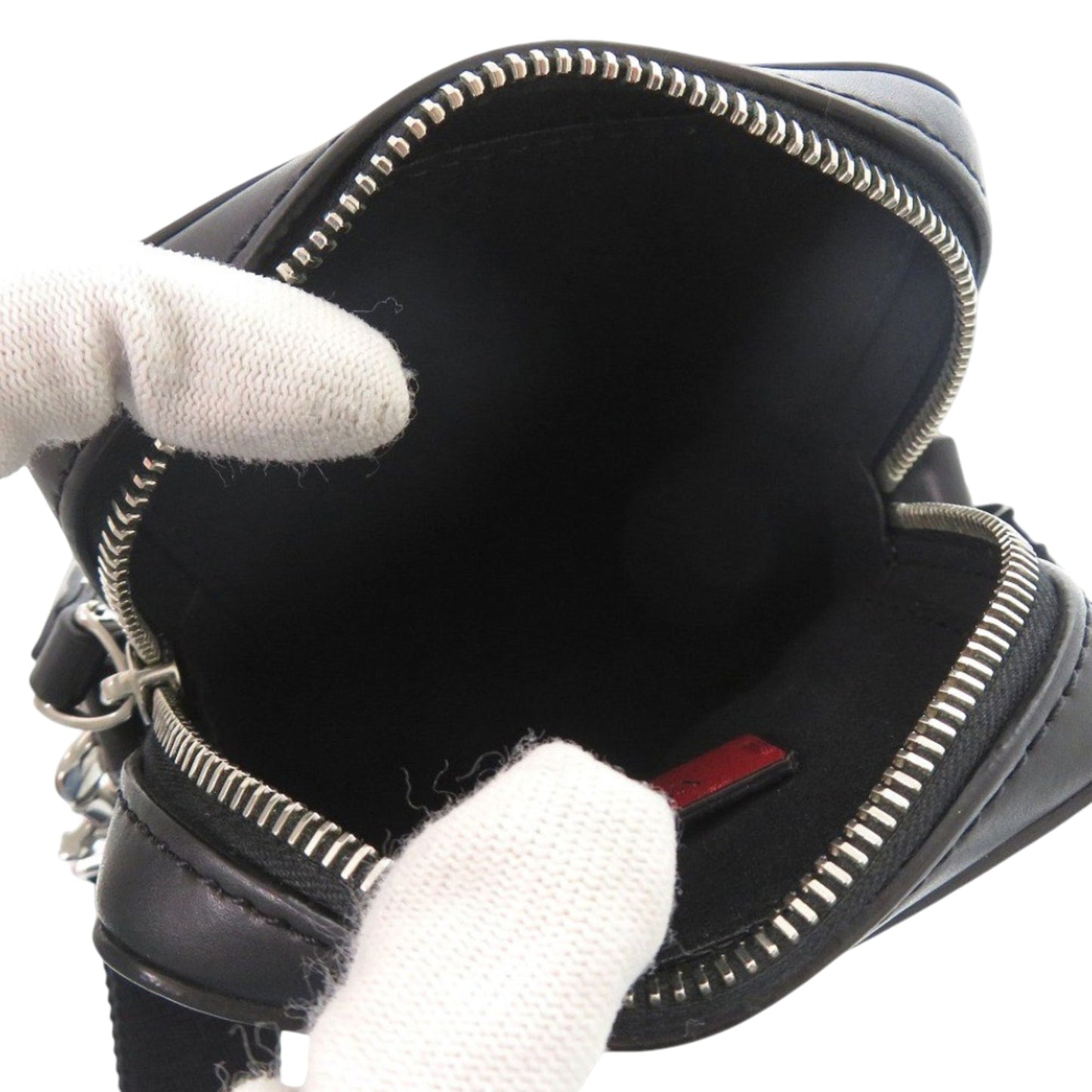 Small Leather VLTN Crossbody