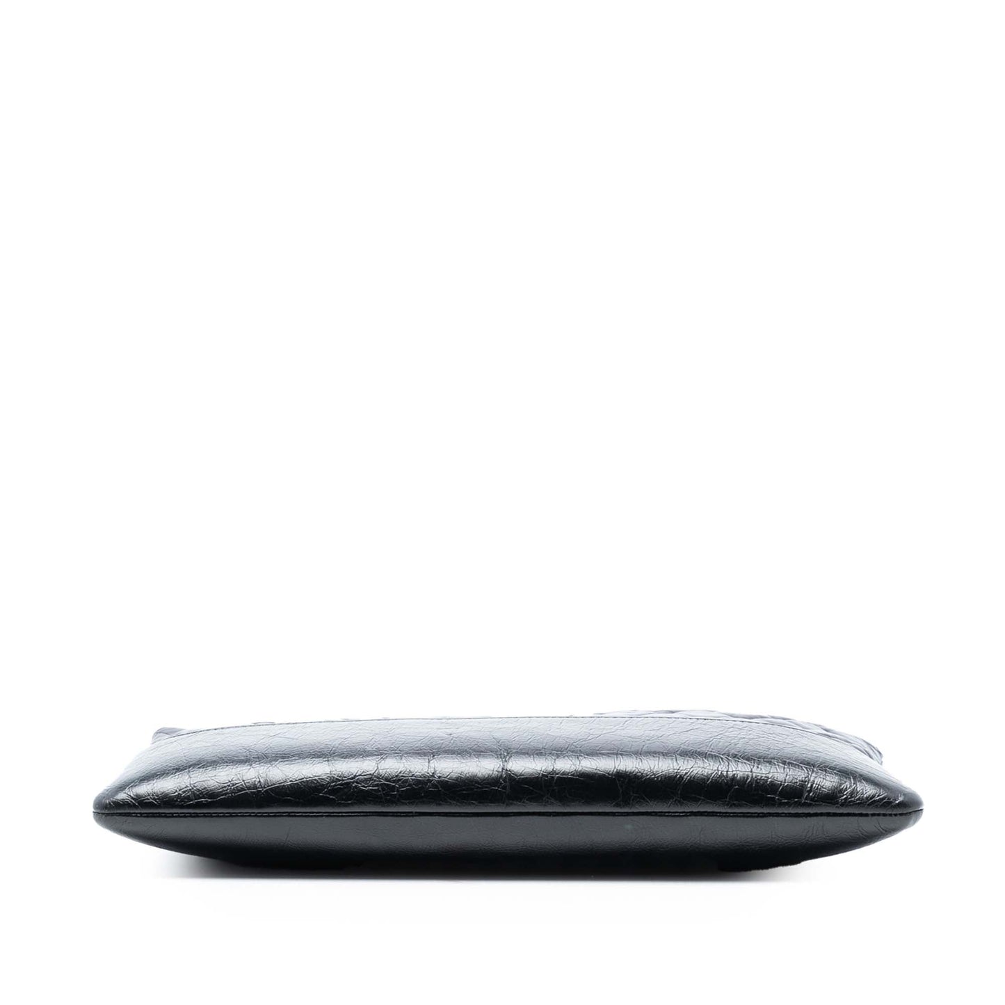 Large Aged Calfskin Gabrielle O Case Clutch
