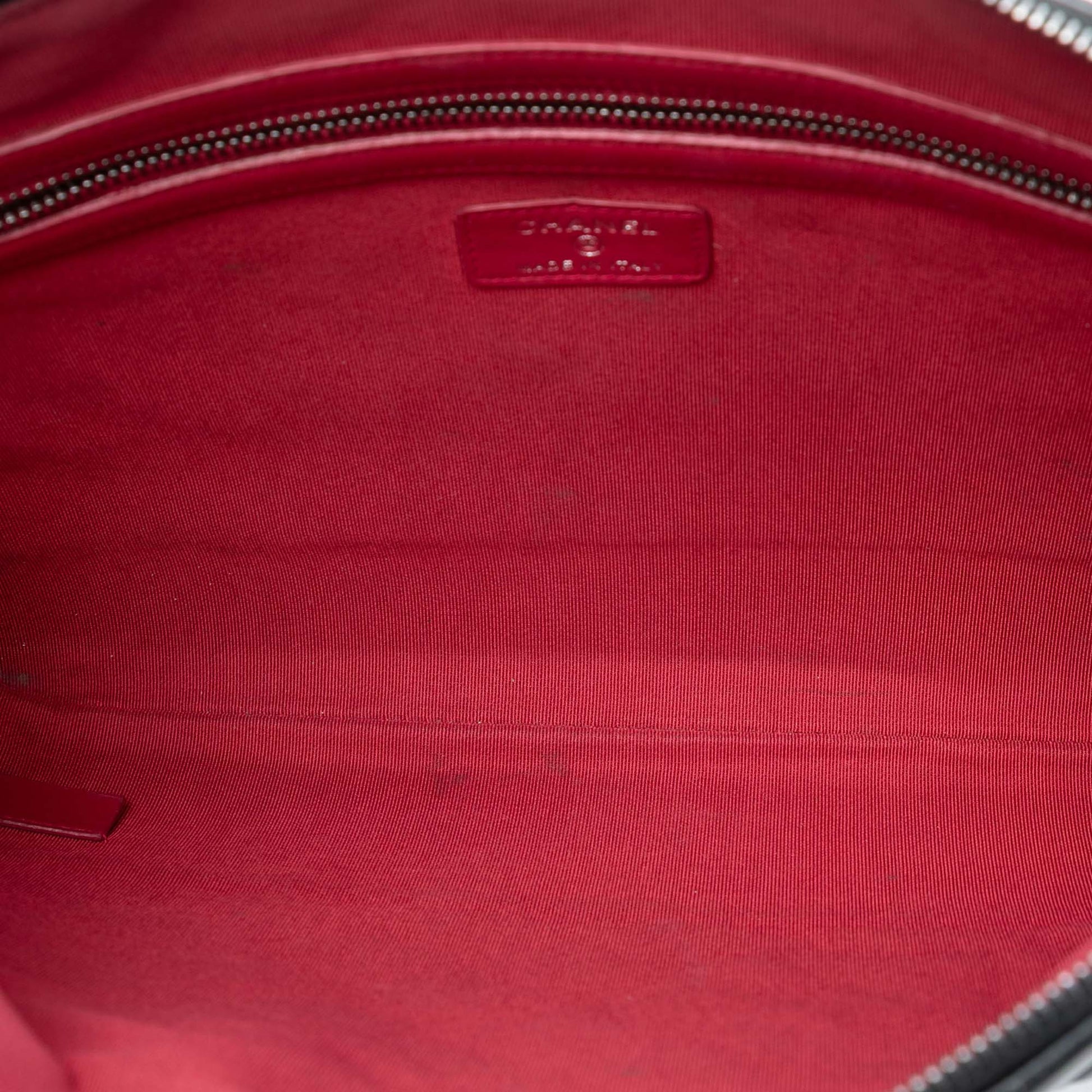 Large Aged Calfskin Gabrielle O Case Clutch