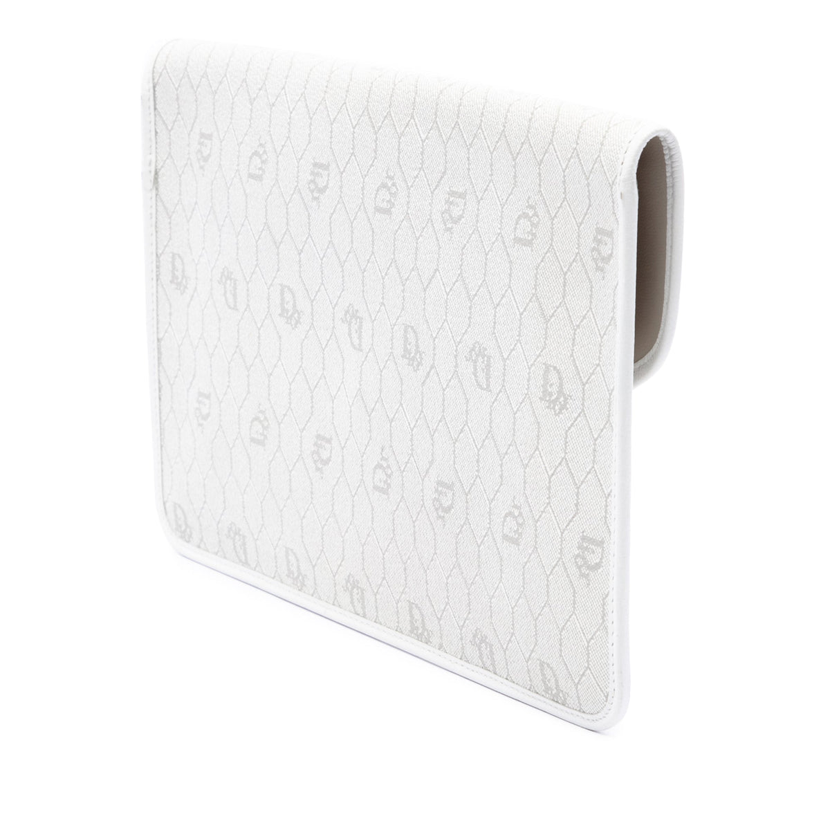 Dior Honeycomb Coated Canvas Clutch