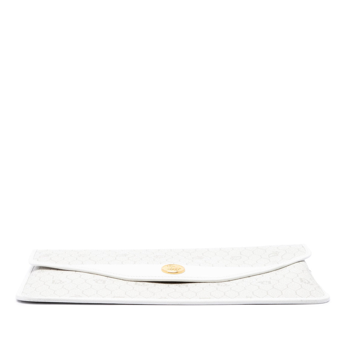 Dior Honeycomb Coated Canvas Clutch