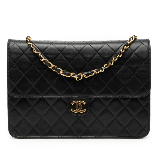 Chanel Medium CC Quilted Lambskin Single Flap