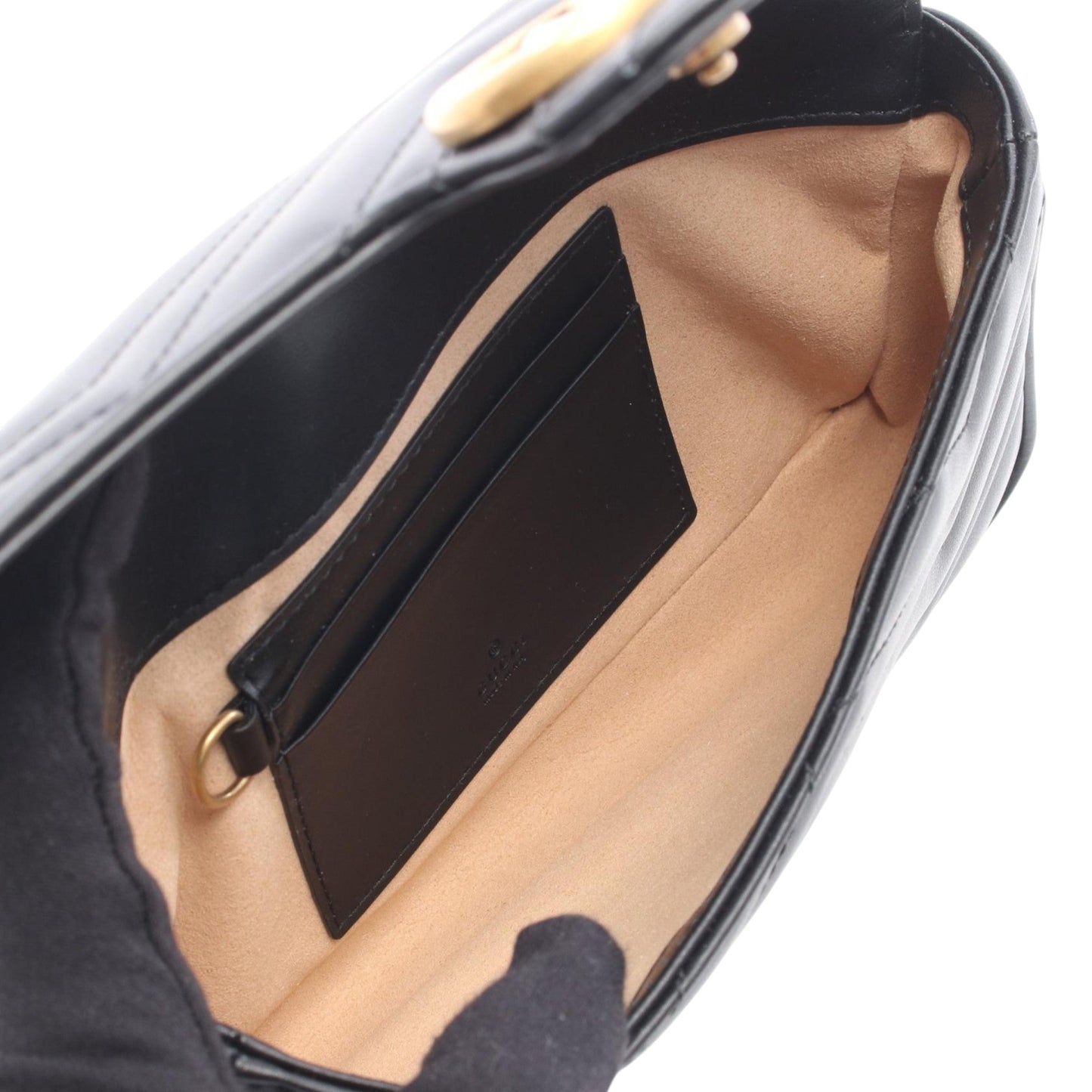 Gucci Small GG Marmont Matelasse Calfskin Shoulder Bag