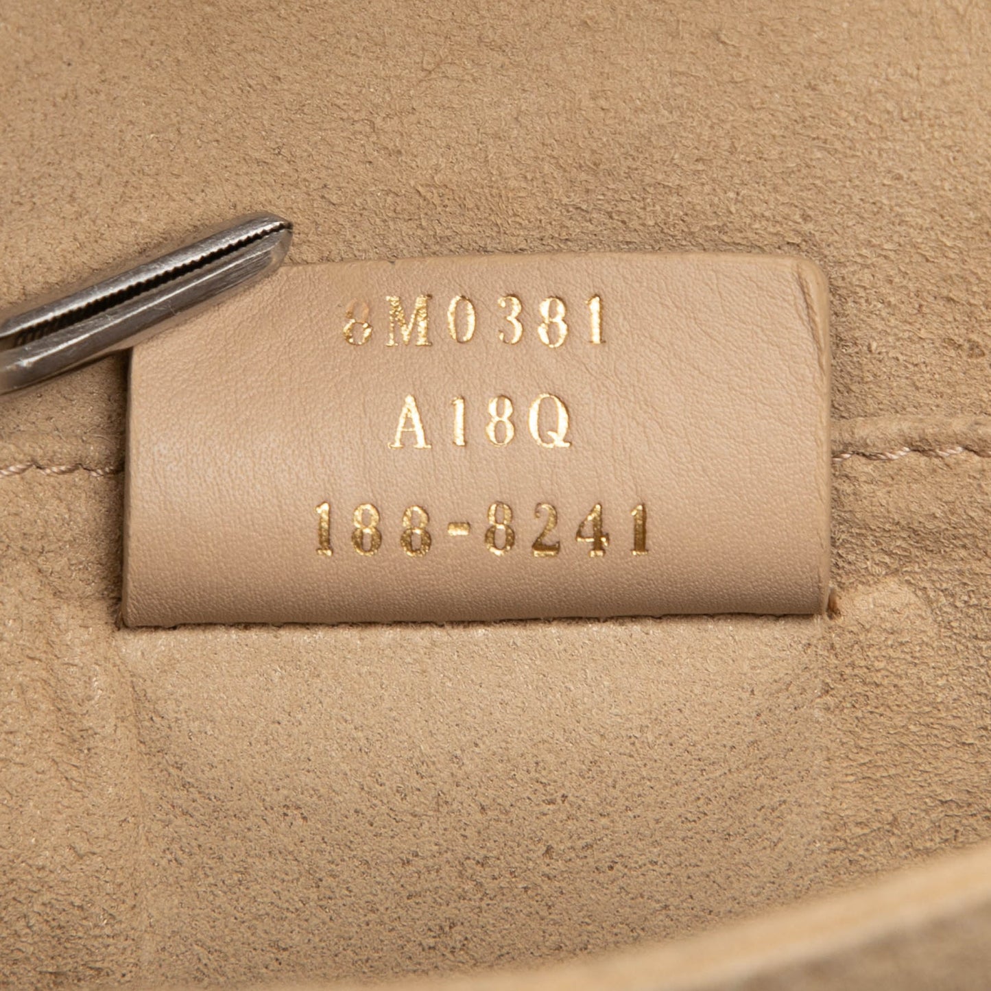Fendi Small Scalloped Leather Kan I Crossbody