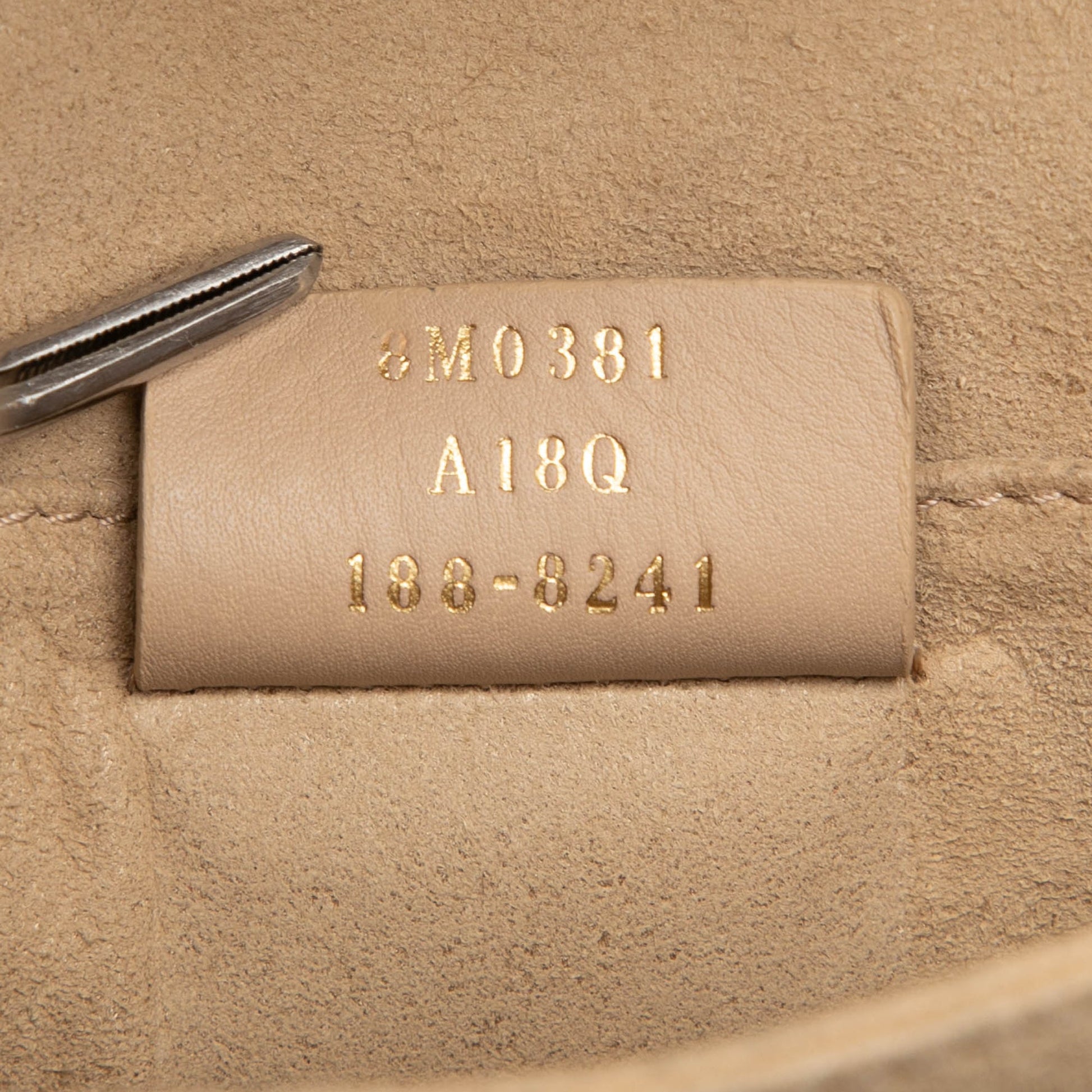 Fendi Small Scalloped Leather Kan I Crossbody