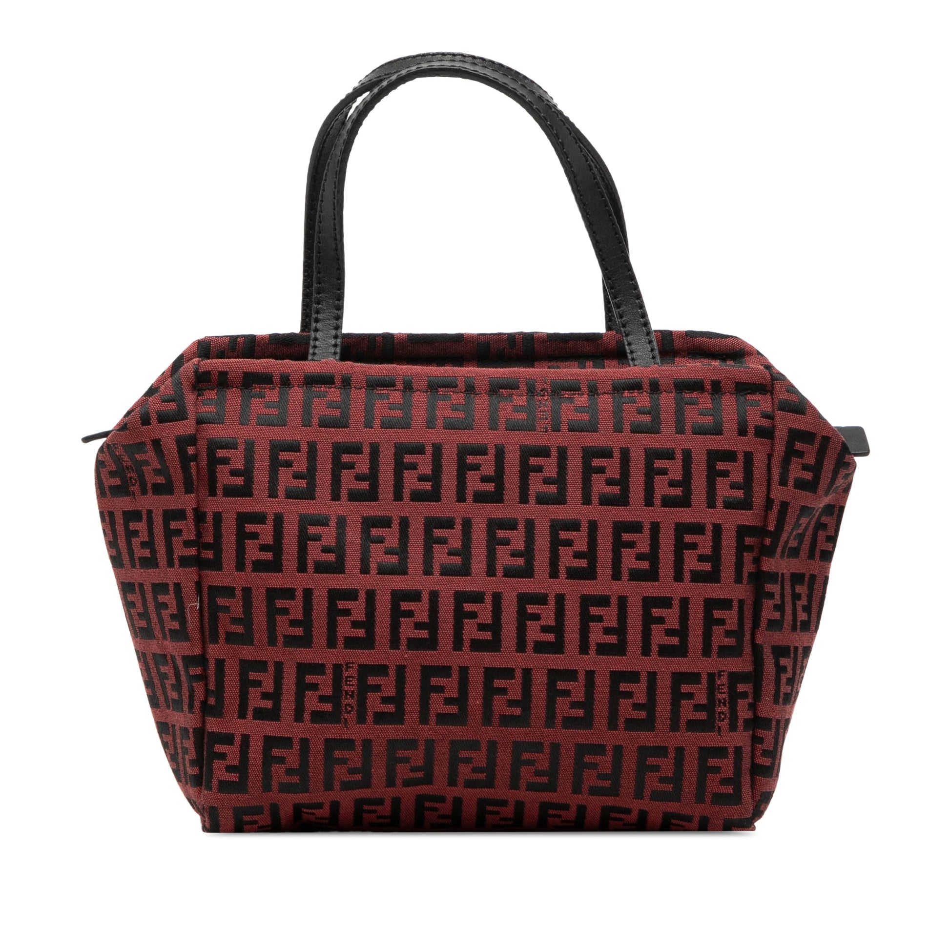 Fendi Mini Zucchino Canvas Handbag