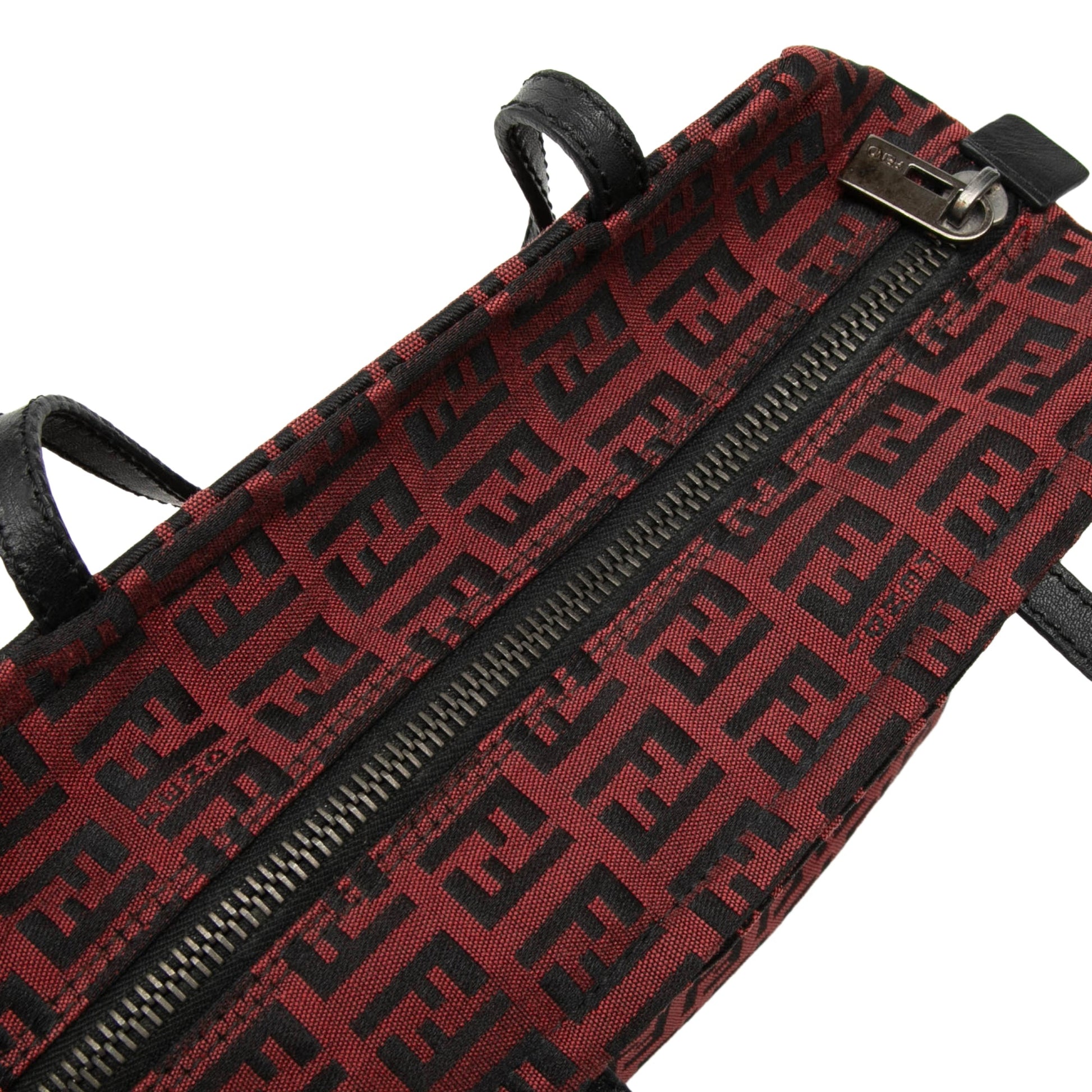 Fendi Mini Zucchino Canvas Handbag