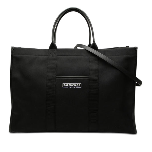 Balenciaga Large Canvas Hardware Tote