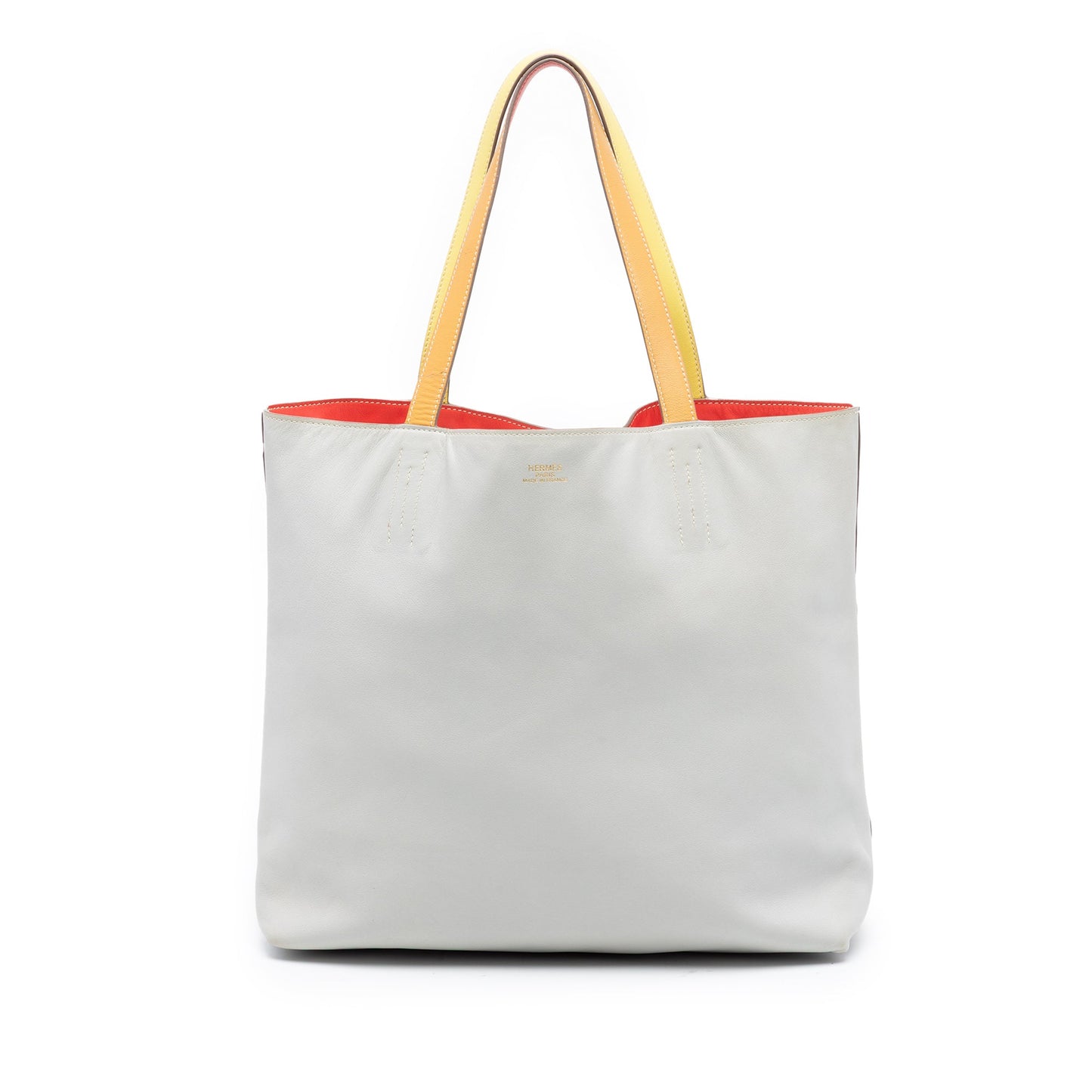 Hermès Multicolor Swift Double Sens Reversible Tote 36