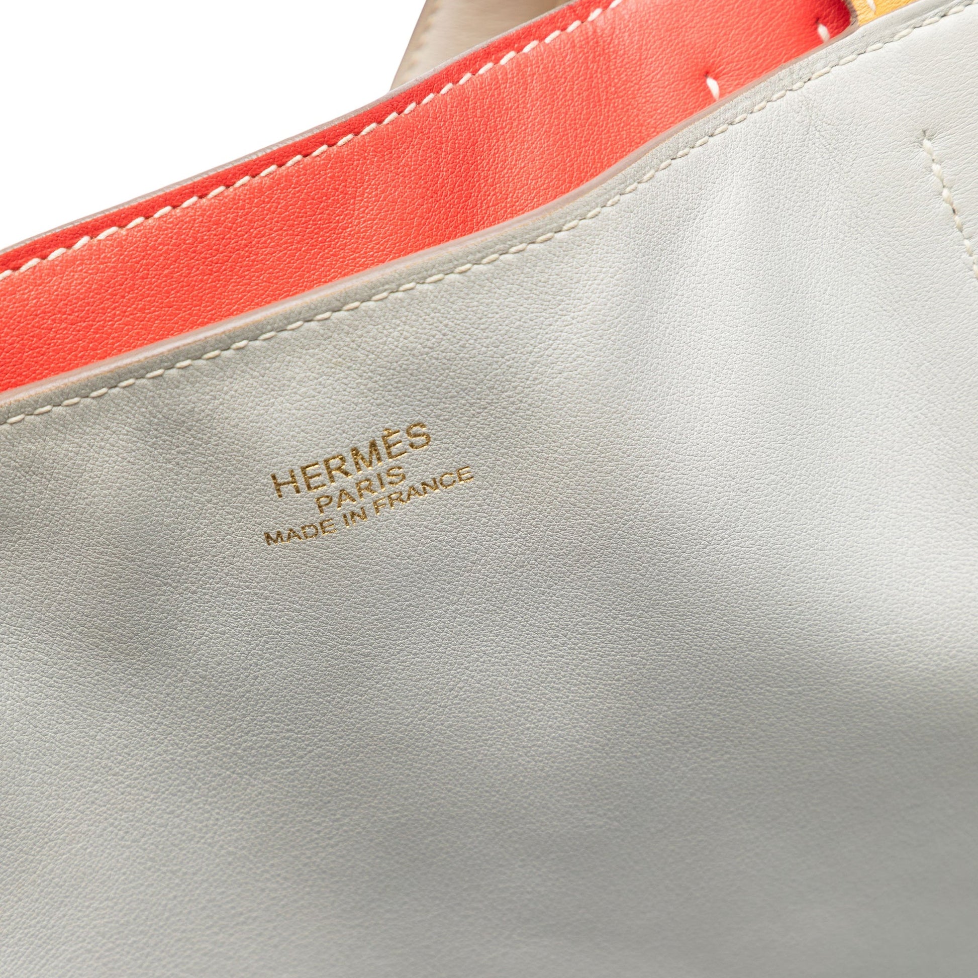 Hermès Multicolor Swift Double Sens Reversible Tote 36