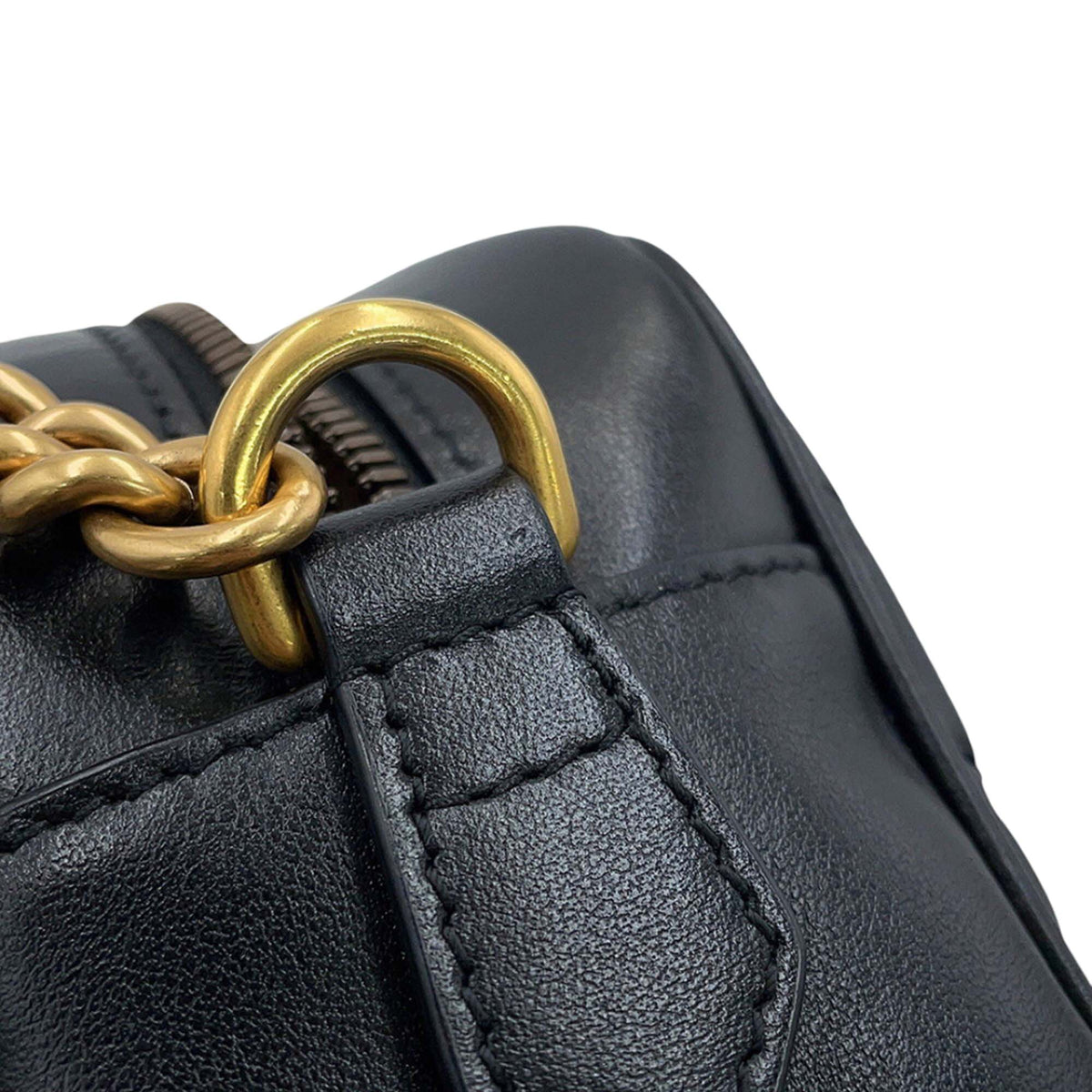 Gucci Small GG Marmont Matelasse Calfskin Crossbody