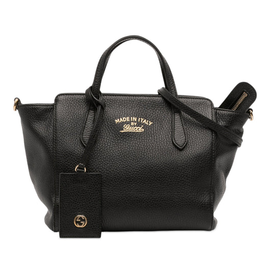 Gucci Mini Leather Swing Satchel
