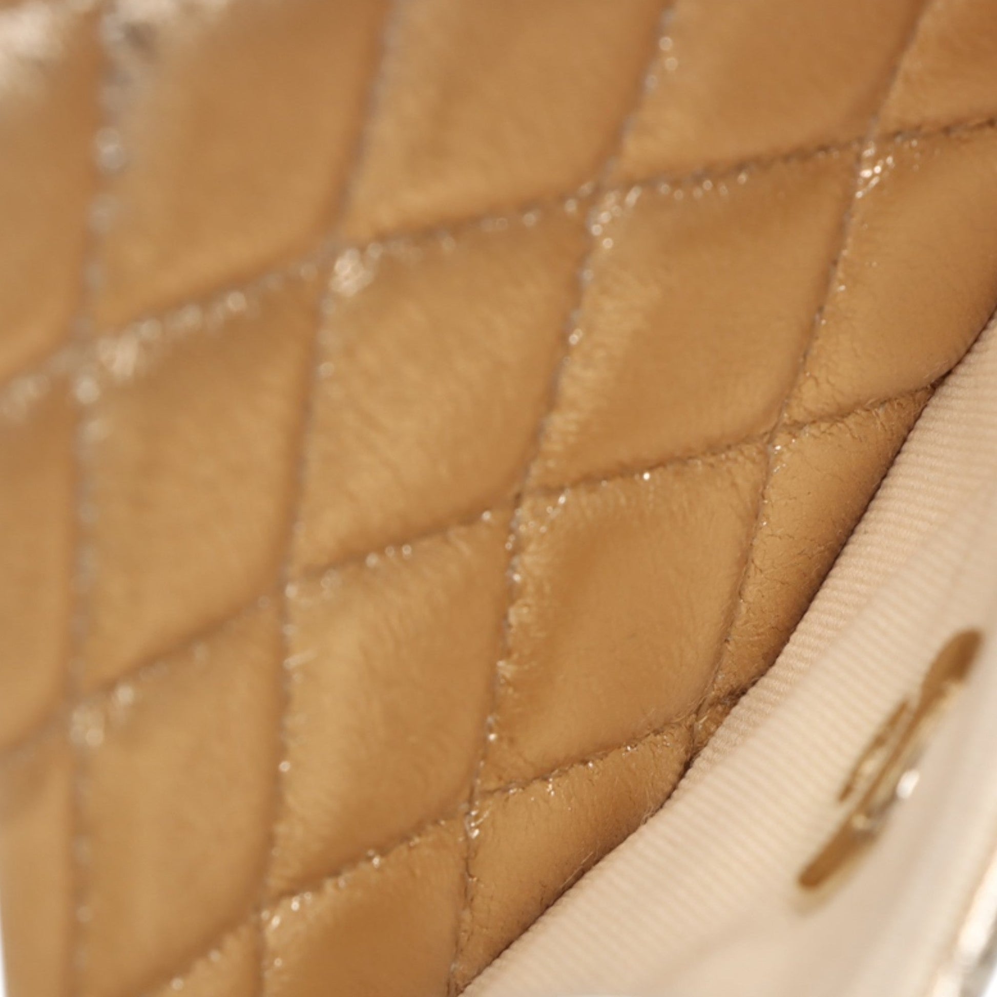 Chanel Metallic Quilted Lambskin CC in Love Heart Crossbody