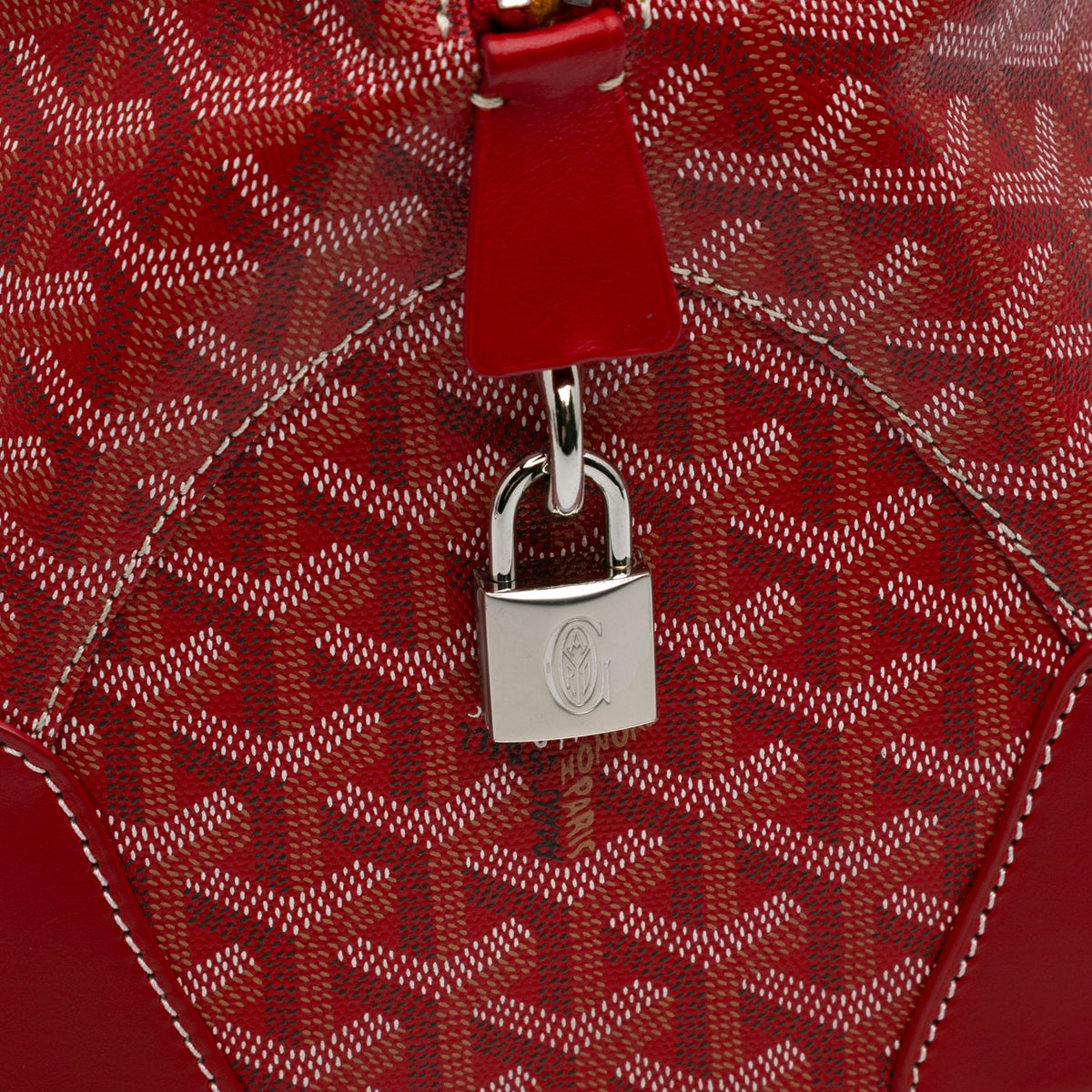 Goyard Goyardine Vendome GM — Red