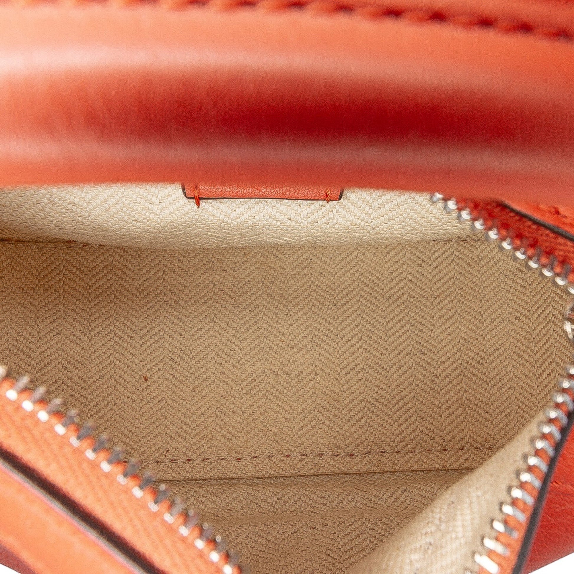 LOEWE Nano Calfskin Puzzle Satchel