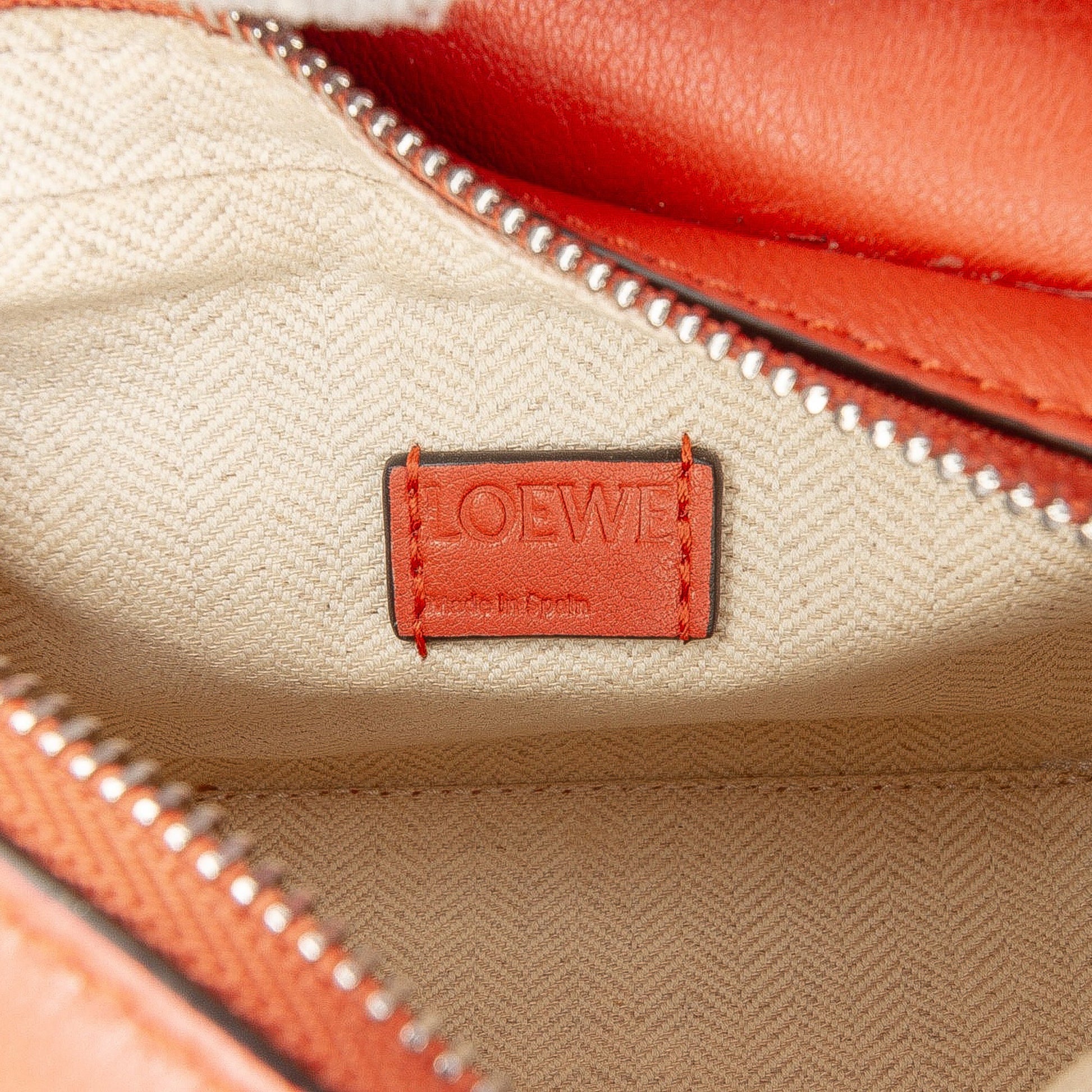 LOEWE Nano Calfskin Puzzle Satchel