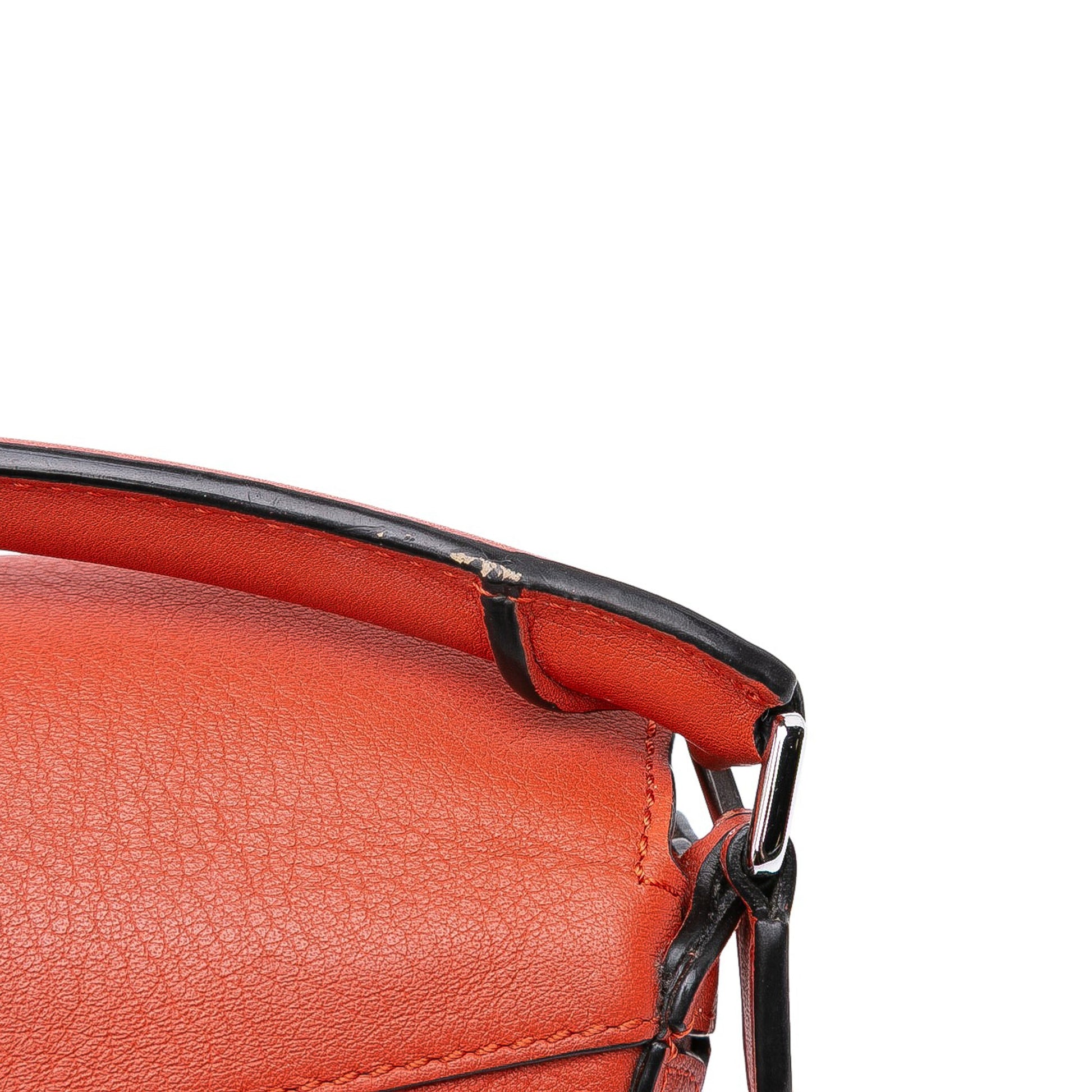 LOEWE Nano Calfskin Puzzle Satchel